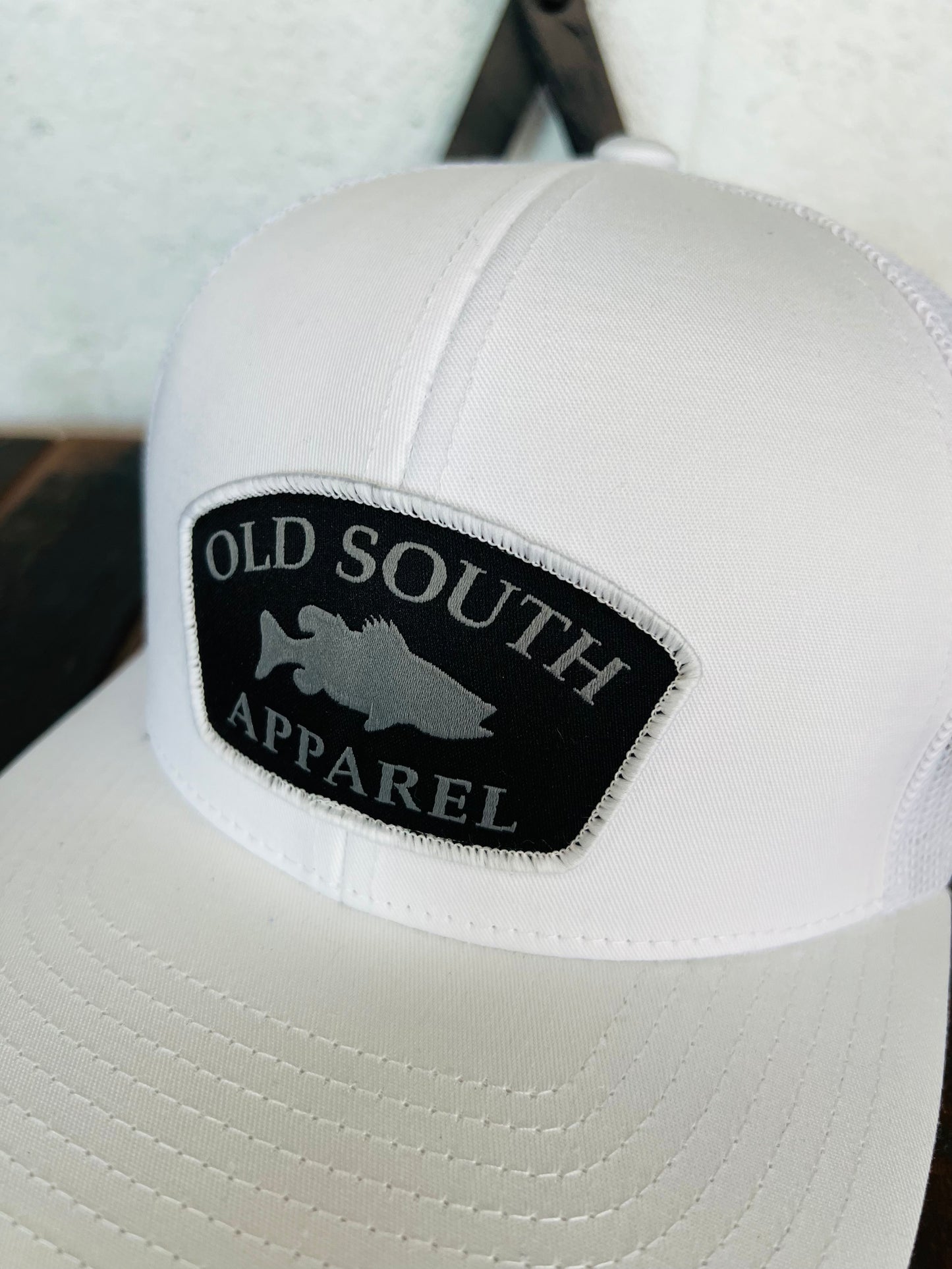 Broken Line Patch Trucker Hat