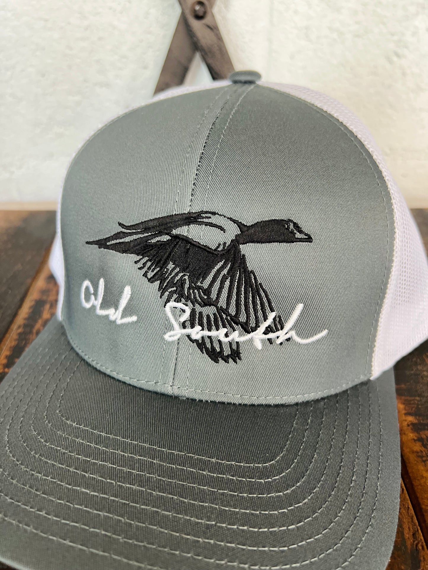 Duck Trucker Hat (Graphite/White)