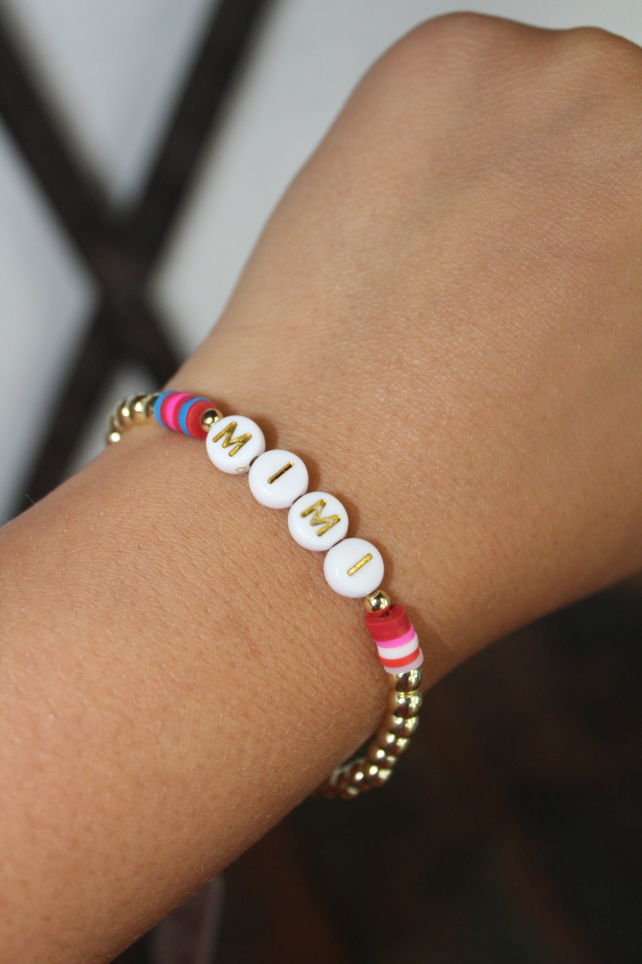 Mimi Gold Beaded Bracelet