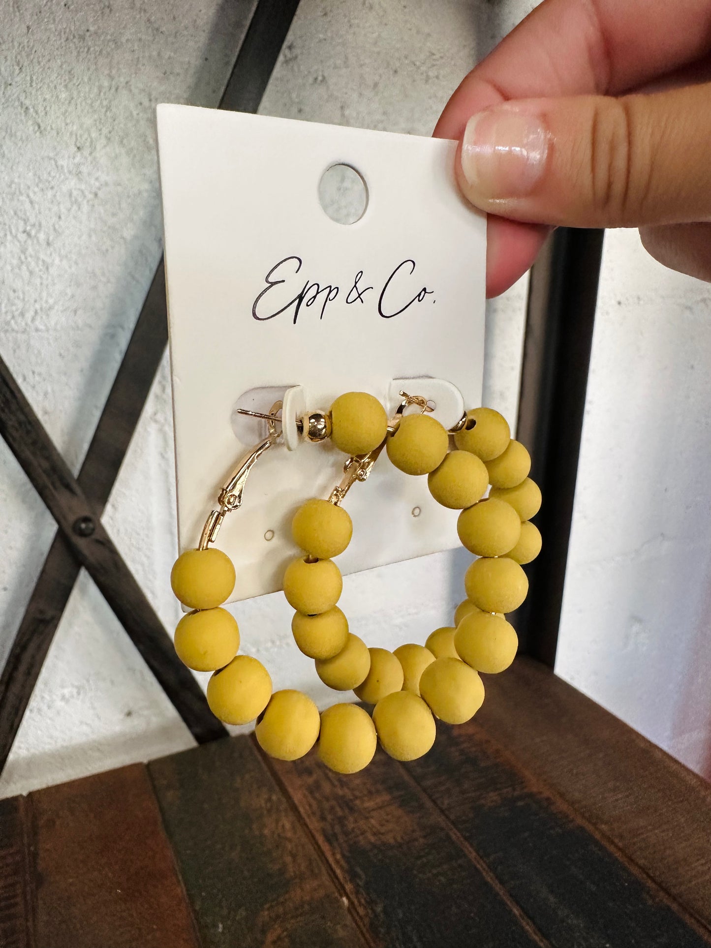 Mustard Ball Of Fun Hoops