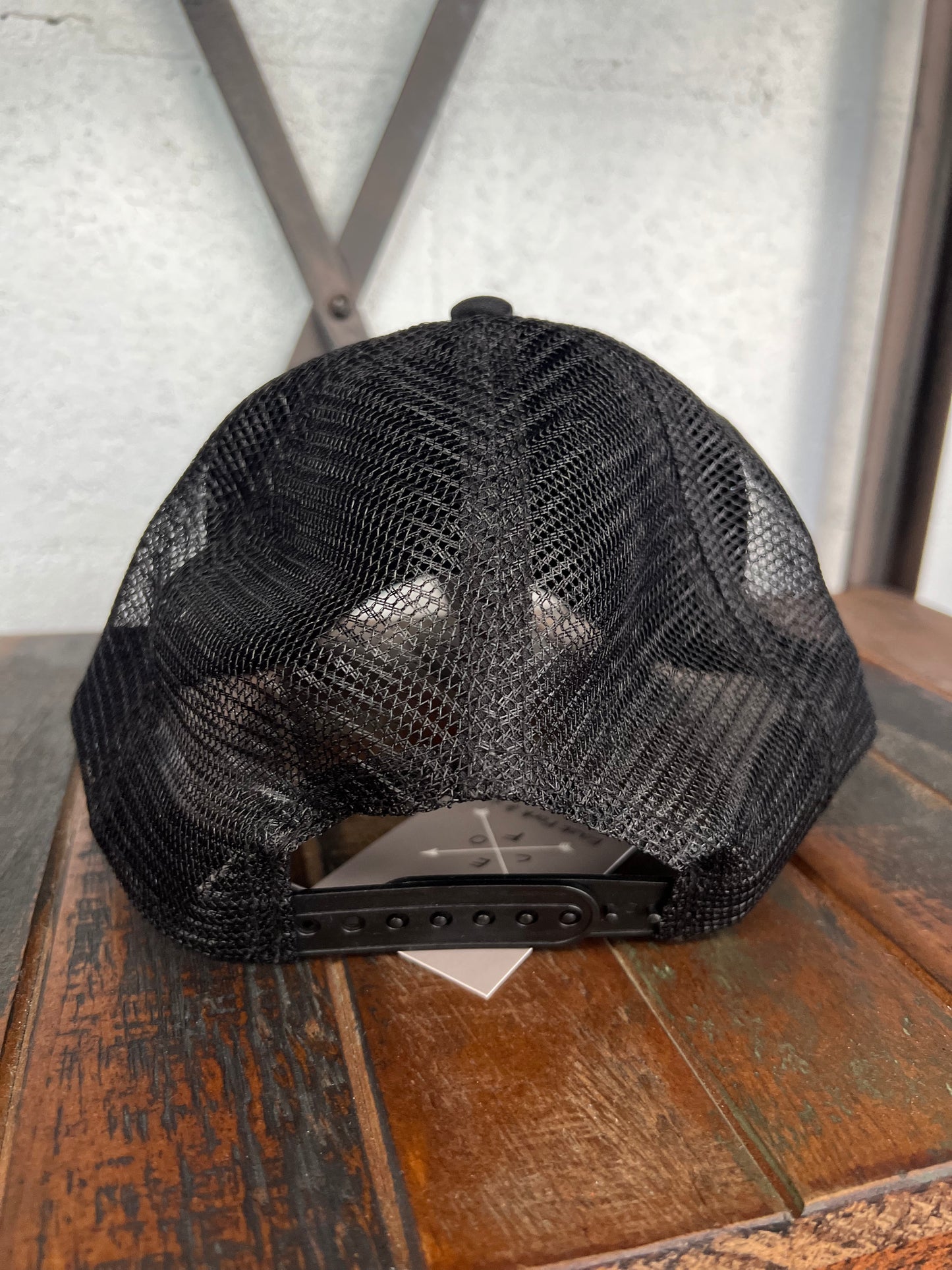 Turquoise Lightning Happy Face Foam Trucker Hat (Black)