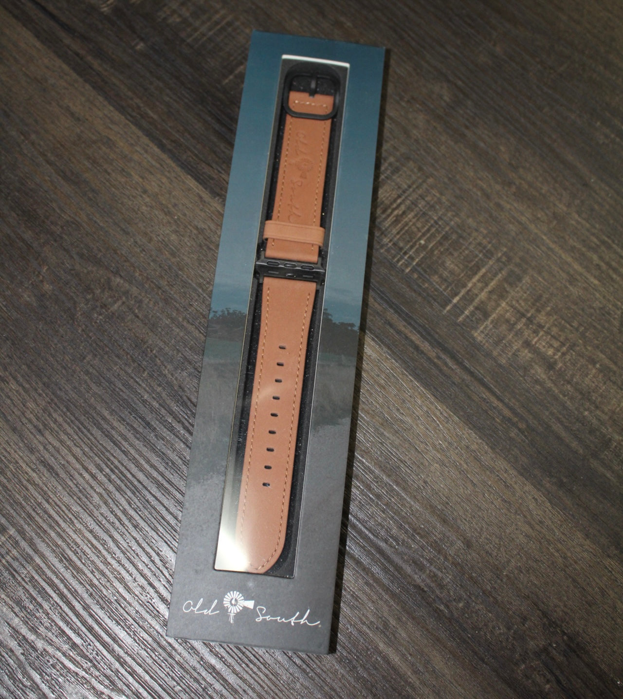 Tan Leather Apple Watch Band