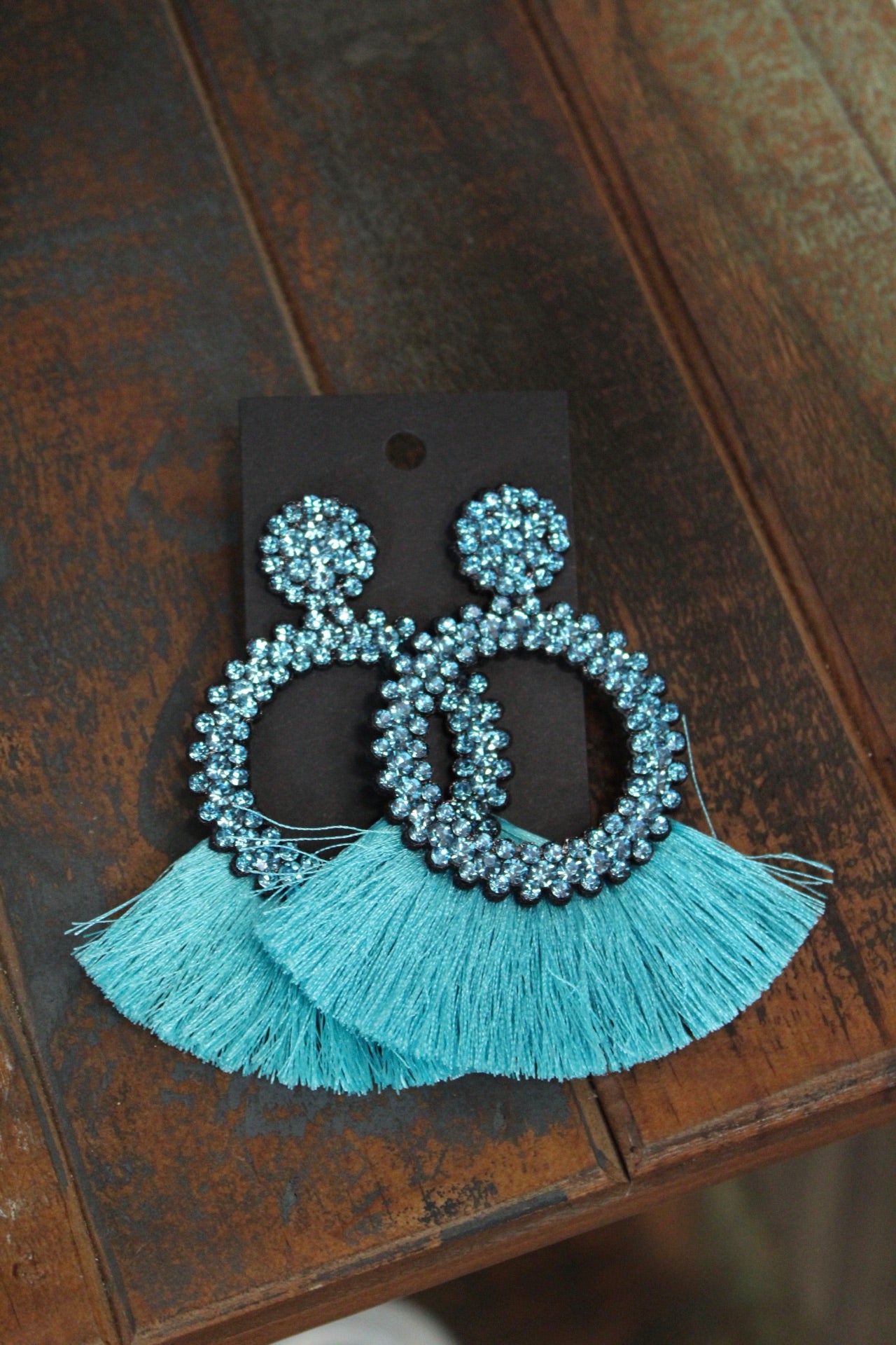 Summer Lovin' Sylvia Sequin Tassel Drop Earring