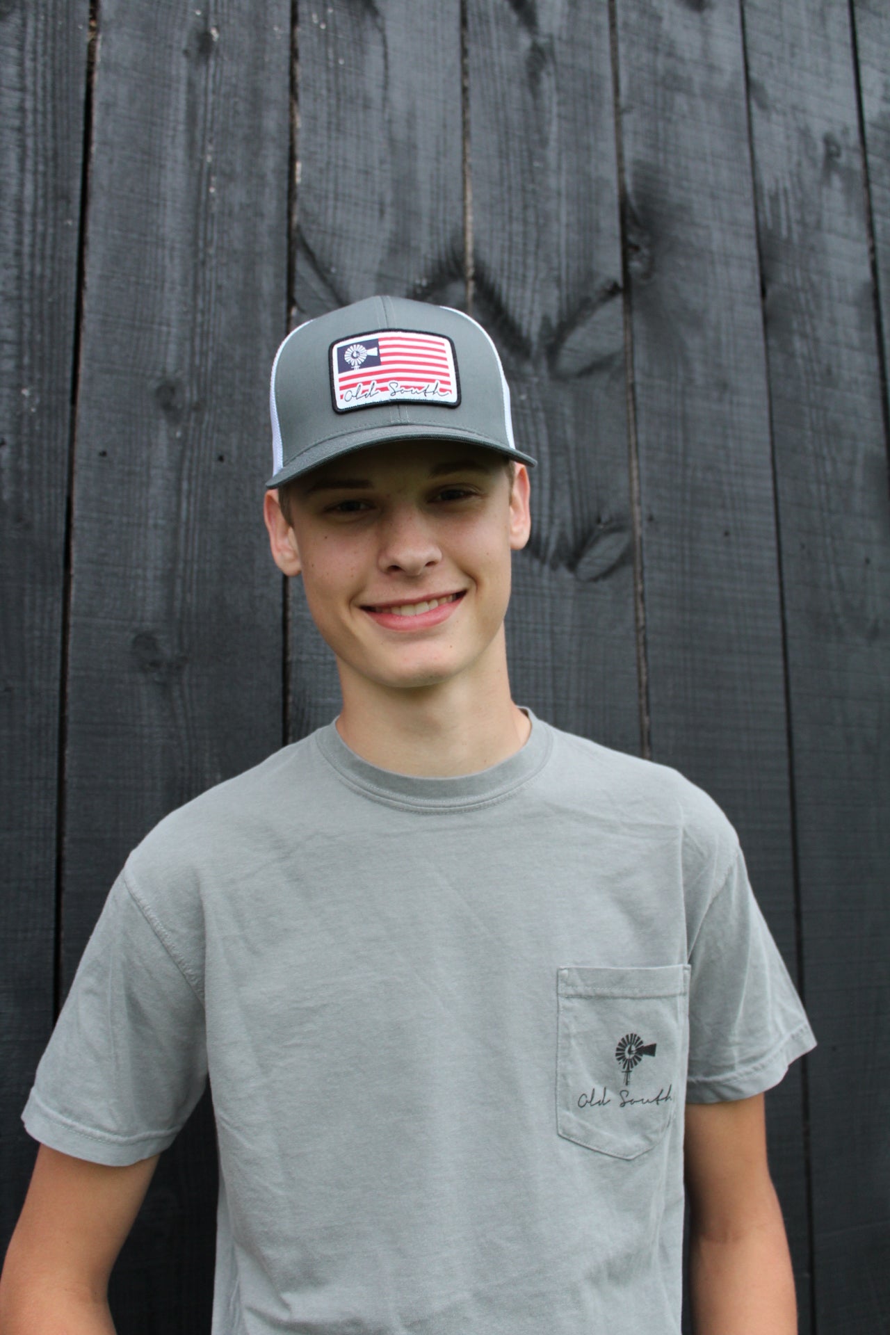 USA Patch Trucker Hat