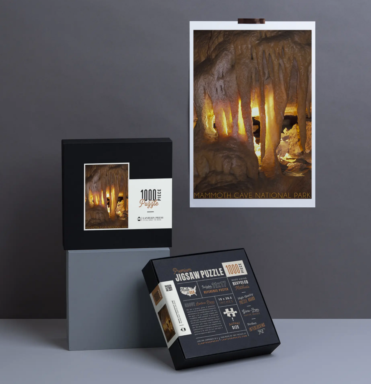 1000 Piece Mammoth Cave Drapery Room Puzzle