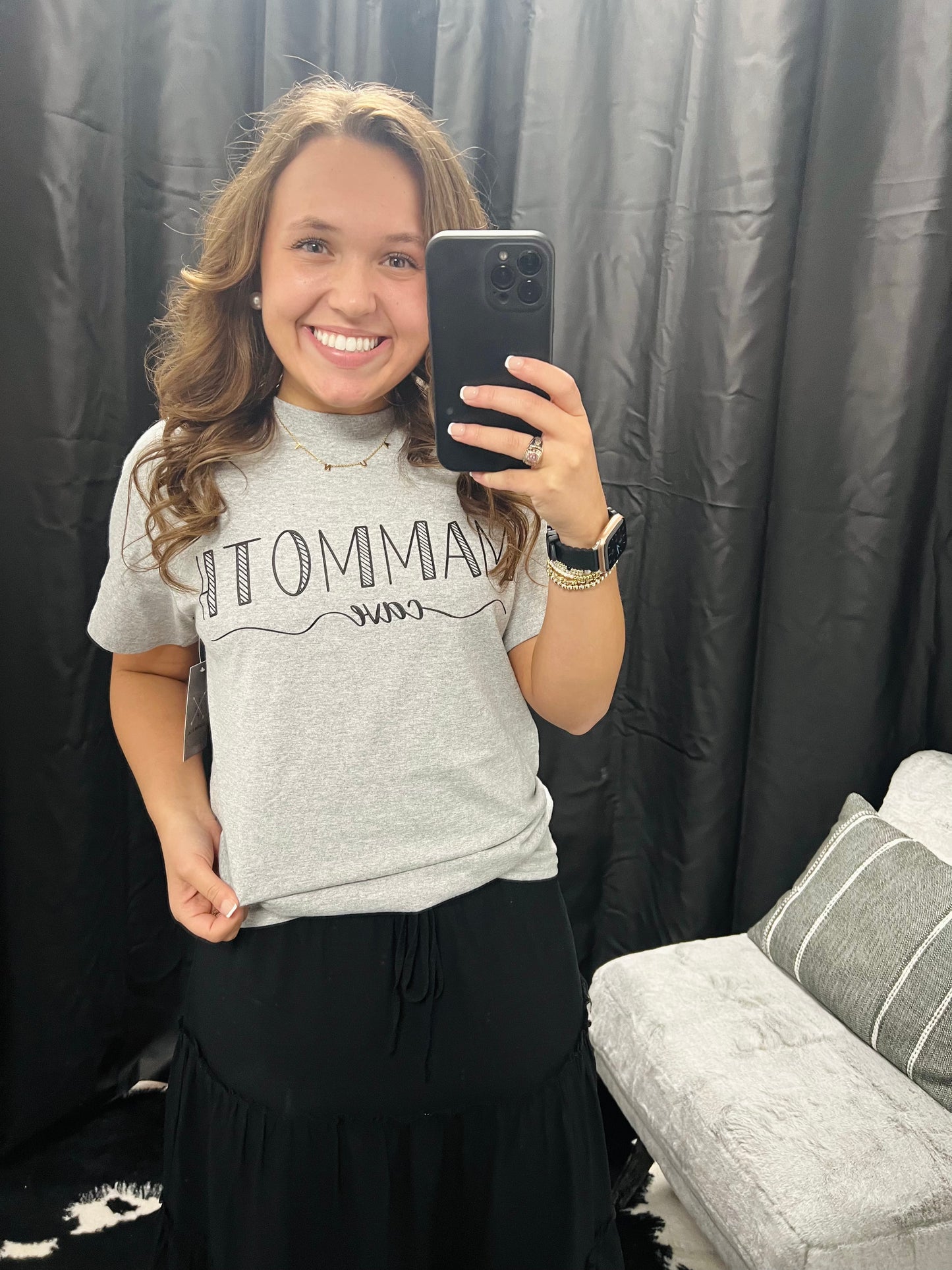 Gray Mammoth Cave Tee