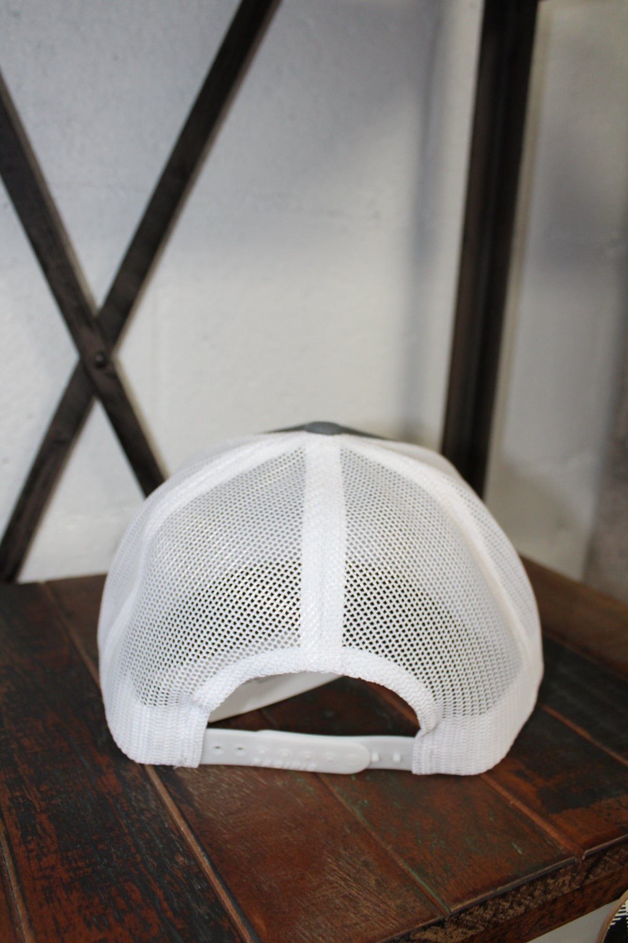 Signature Leather Patch Trucker Hat