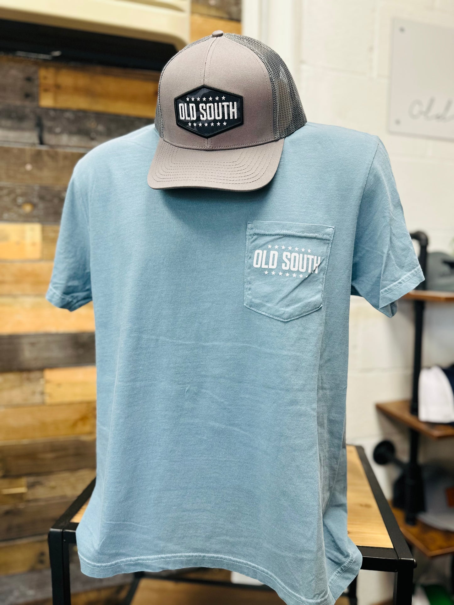 Blackout Camo Logo Short Sleeve Tee