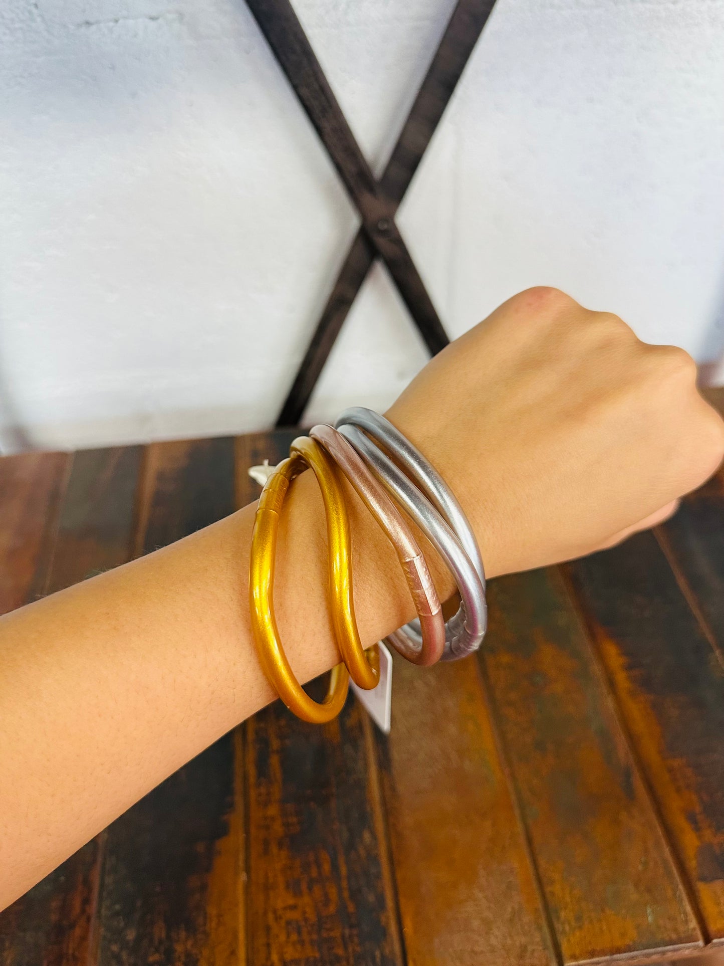Multi Jelly Bangle set