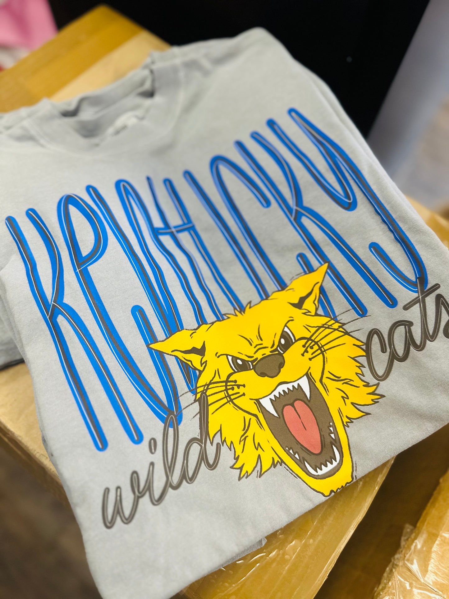 The Kentucky Wildcats Throwback Logo Tee