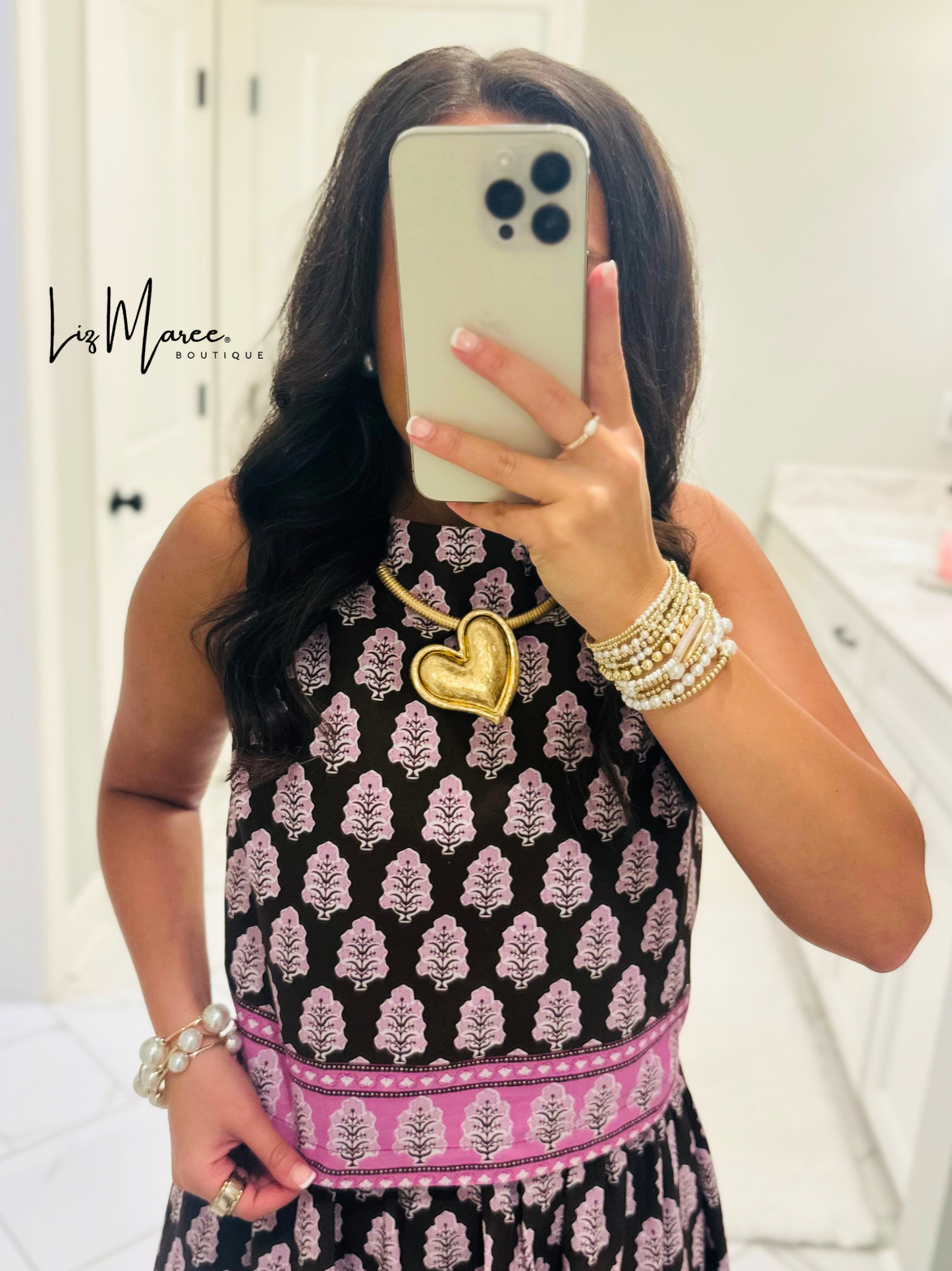 The Natalie Brown Floral Top
