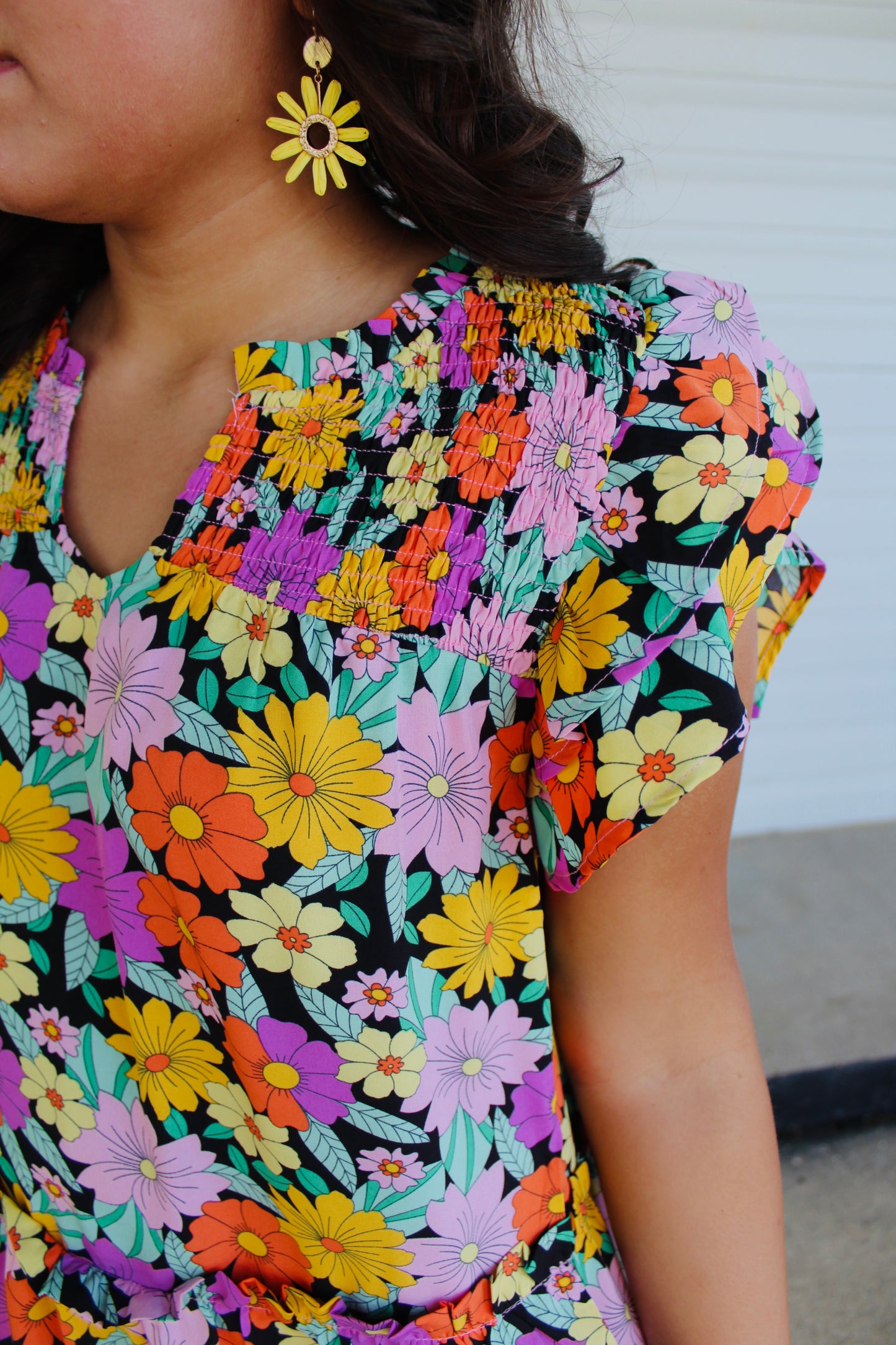 The Cassie Floral Print Dress