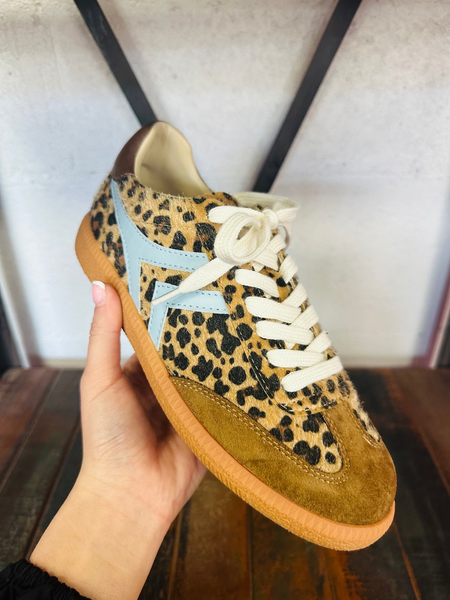 The Xena Leopard Sneaker