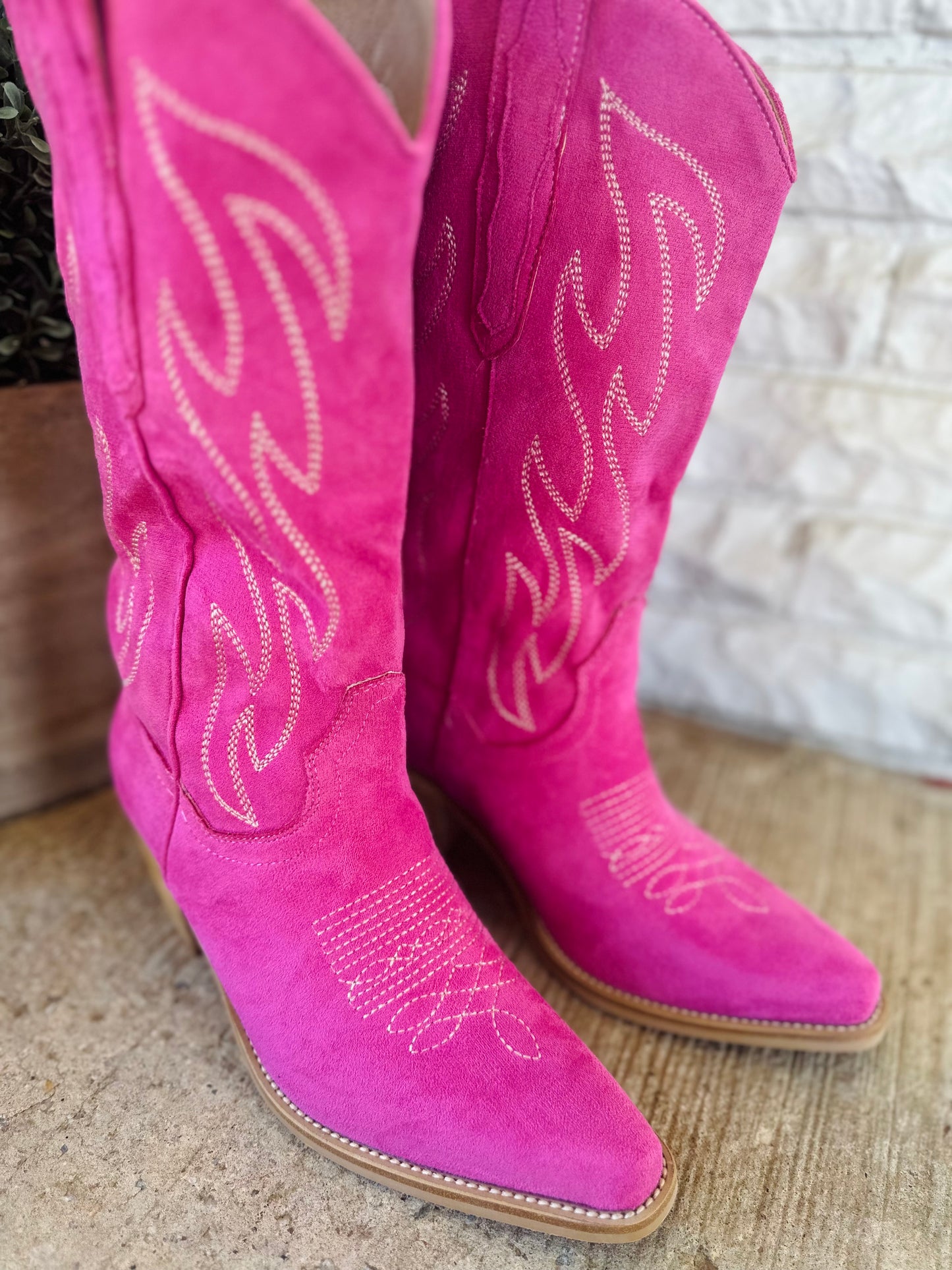 The Odelia Hot Pink Boot