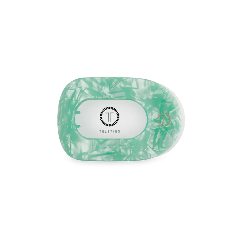 Spring Splash Flat Round Hair Clip