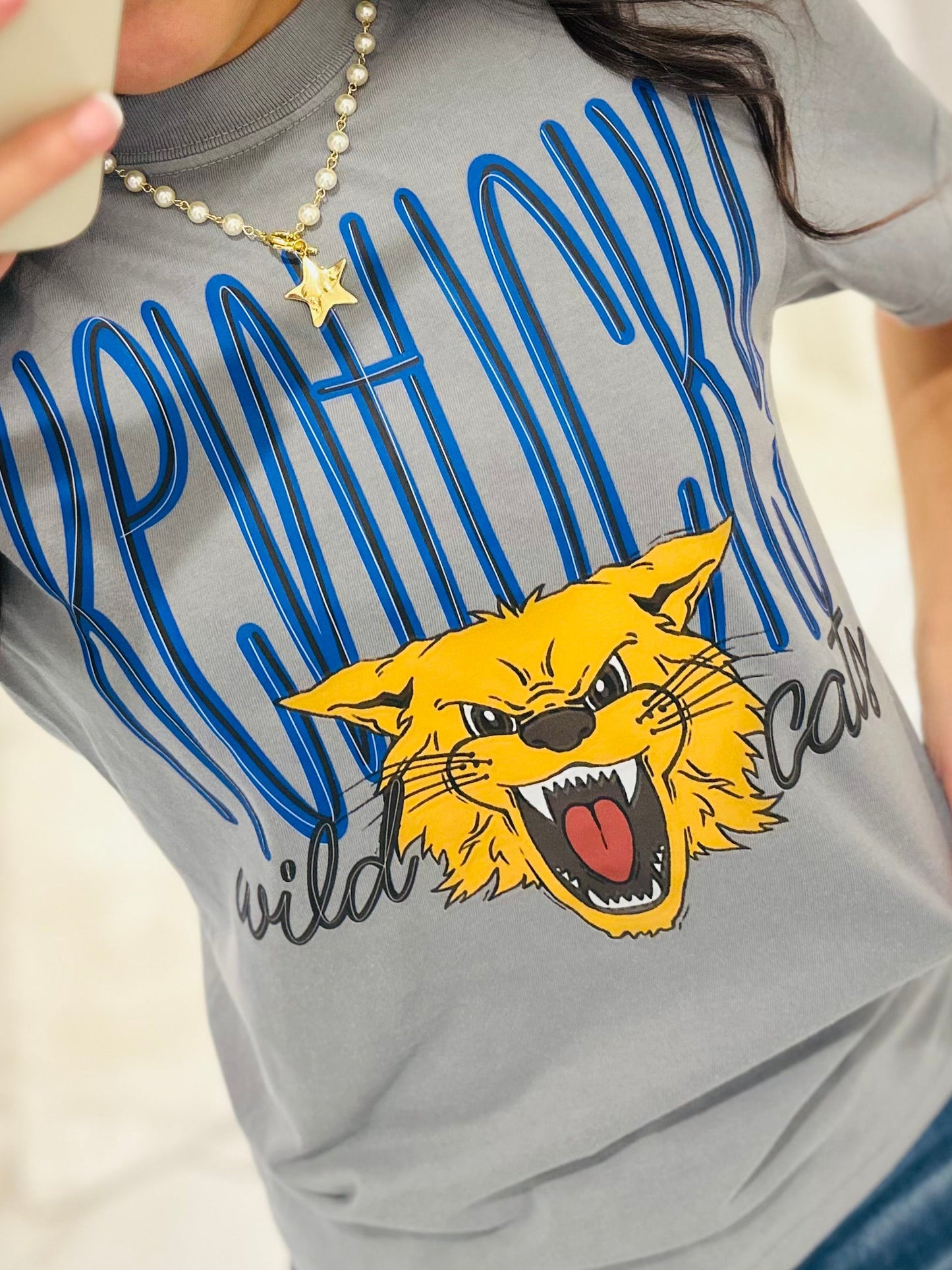 The Kentucky Wildcats Throwback Logo Tee