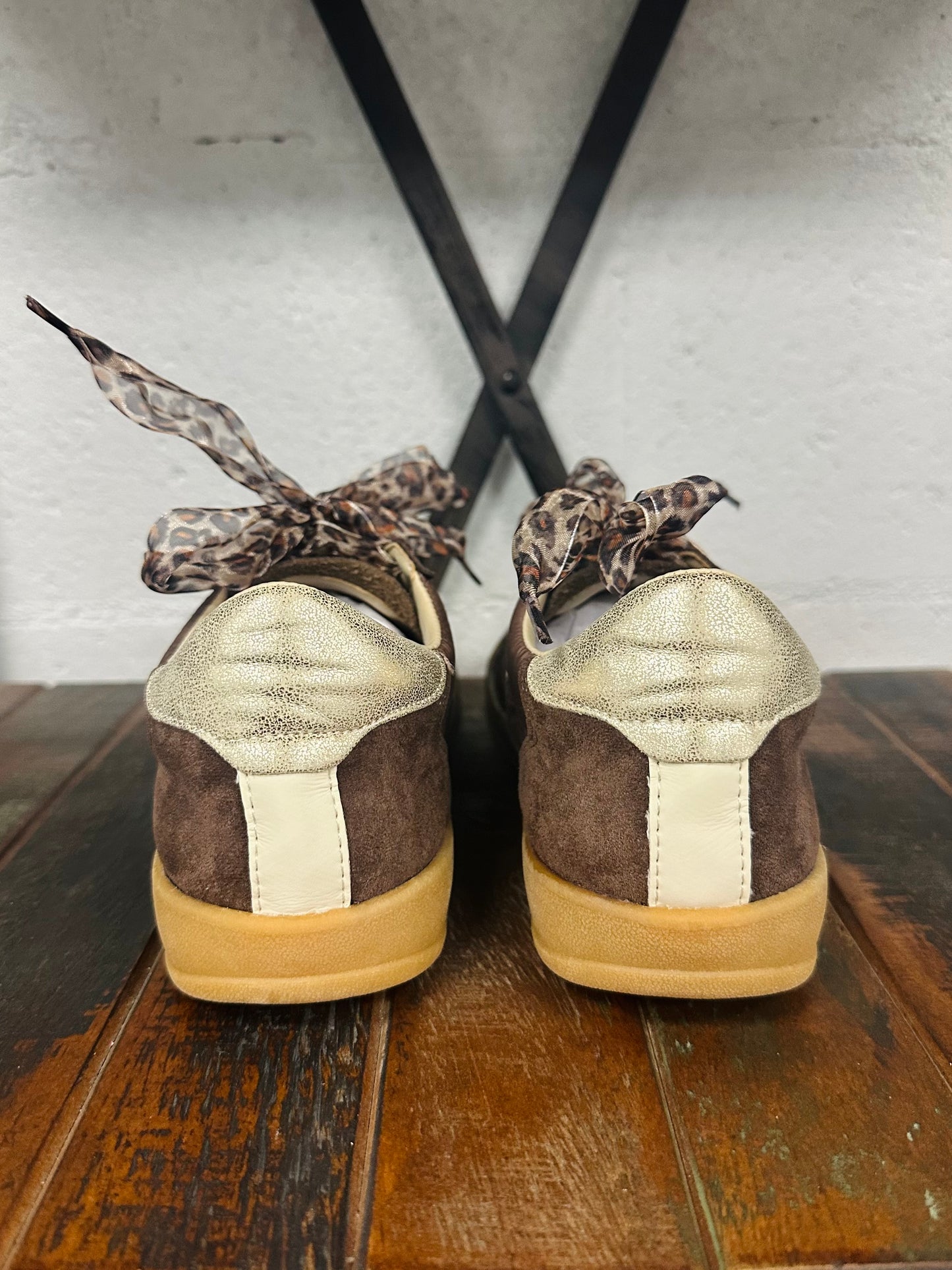 The Dixie Coffee Suede Sneaker