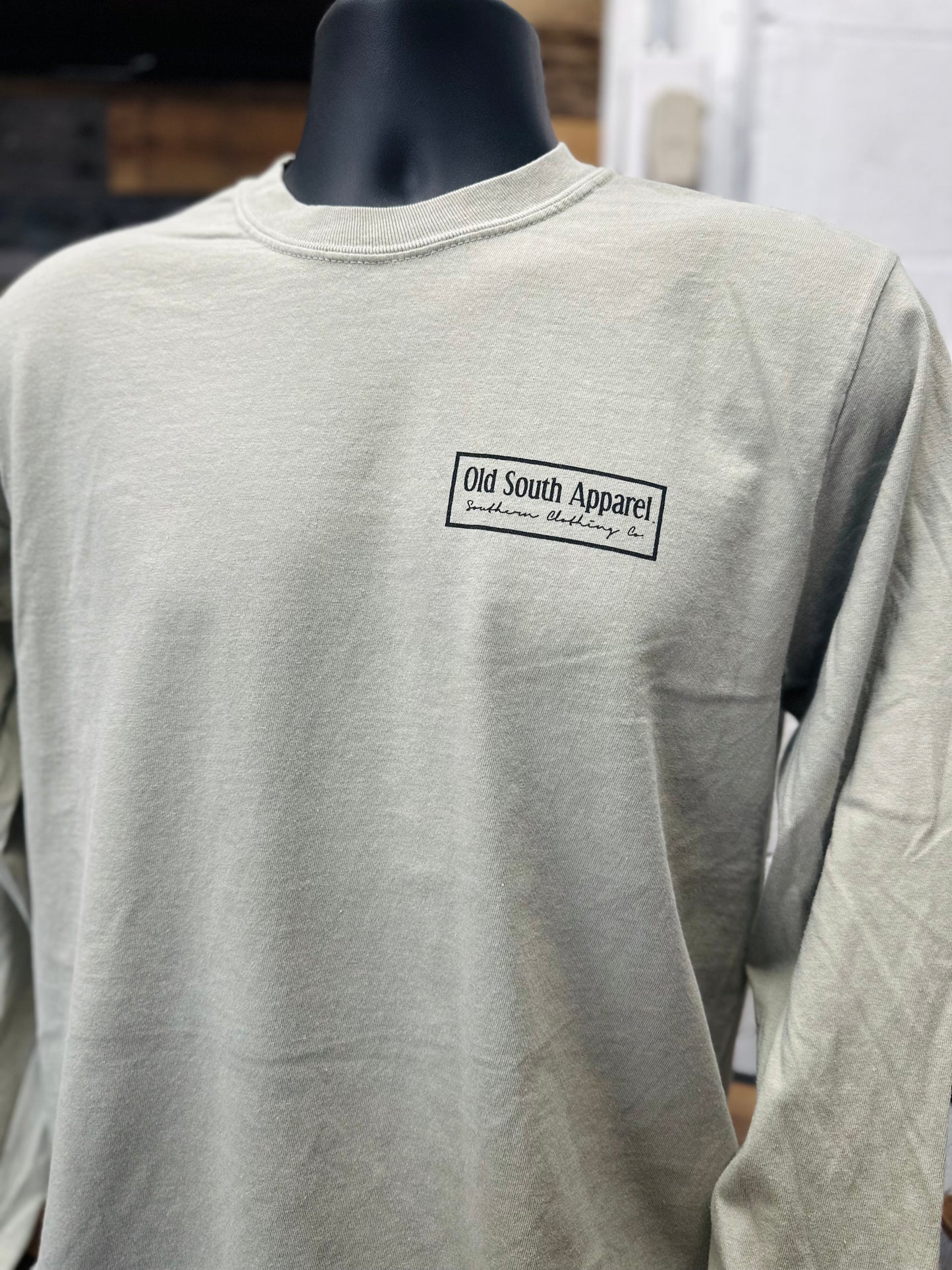 Camo Logo Long Sleeve Tee