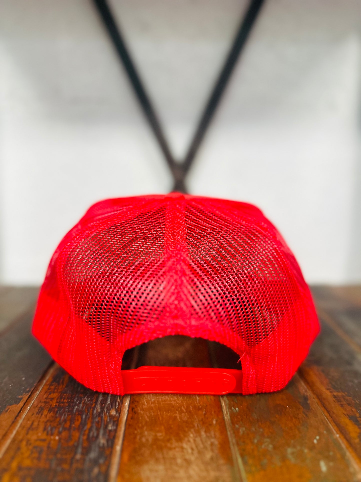 Red Feather Trucker Hat
