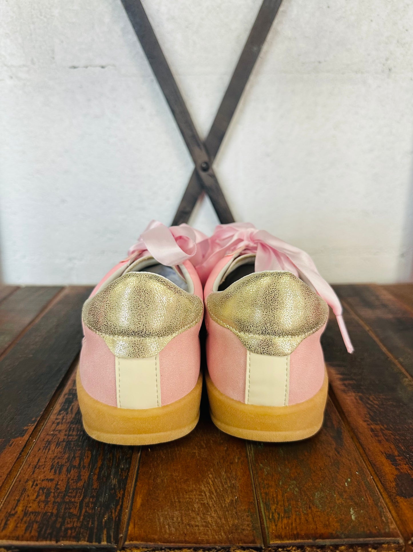 The Dixie Pink Sneaker