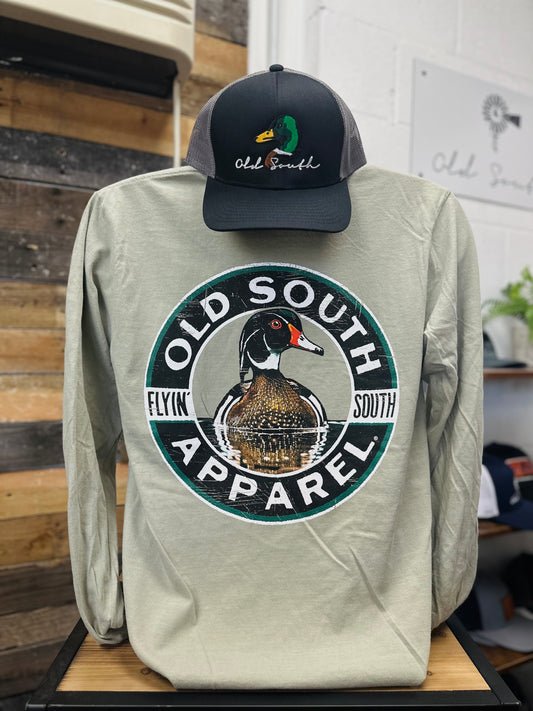 Circled Woodie Long Sleeve Tee