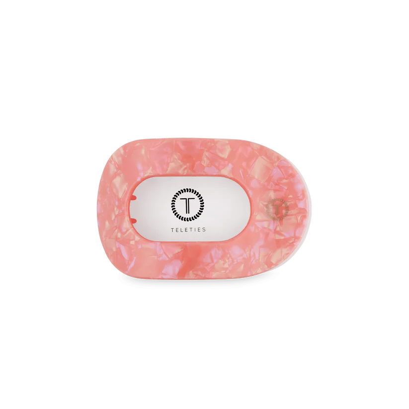 Dreamsicle Flat Round Hair Clip