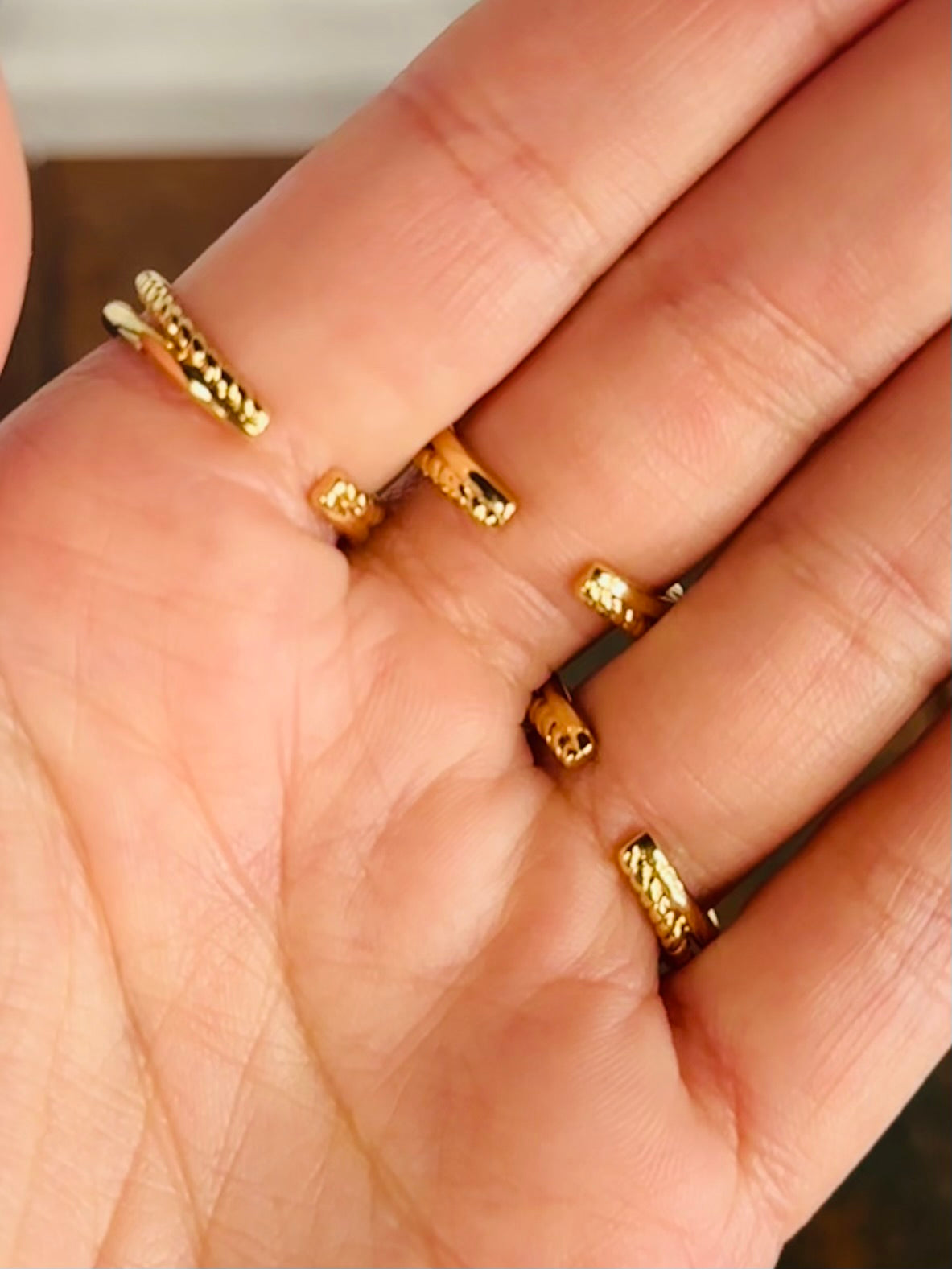 Gold Knot Layered Ring