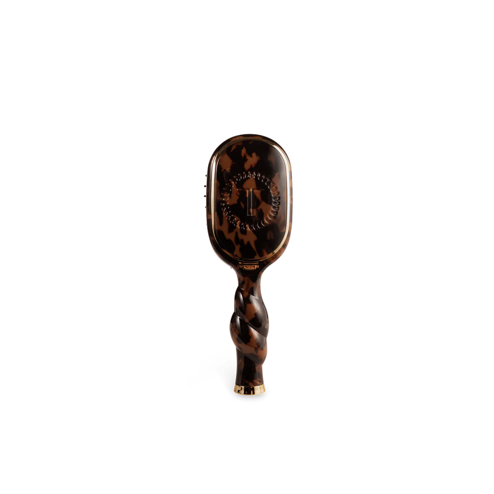 Mini Boar Bristle Hair Brush - Tortoise