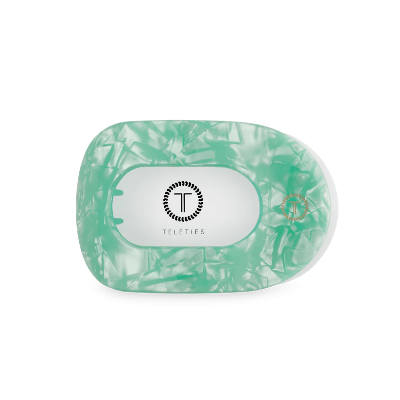 Spring Splash Flat Round Hair Clip