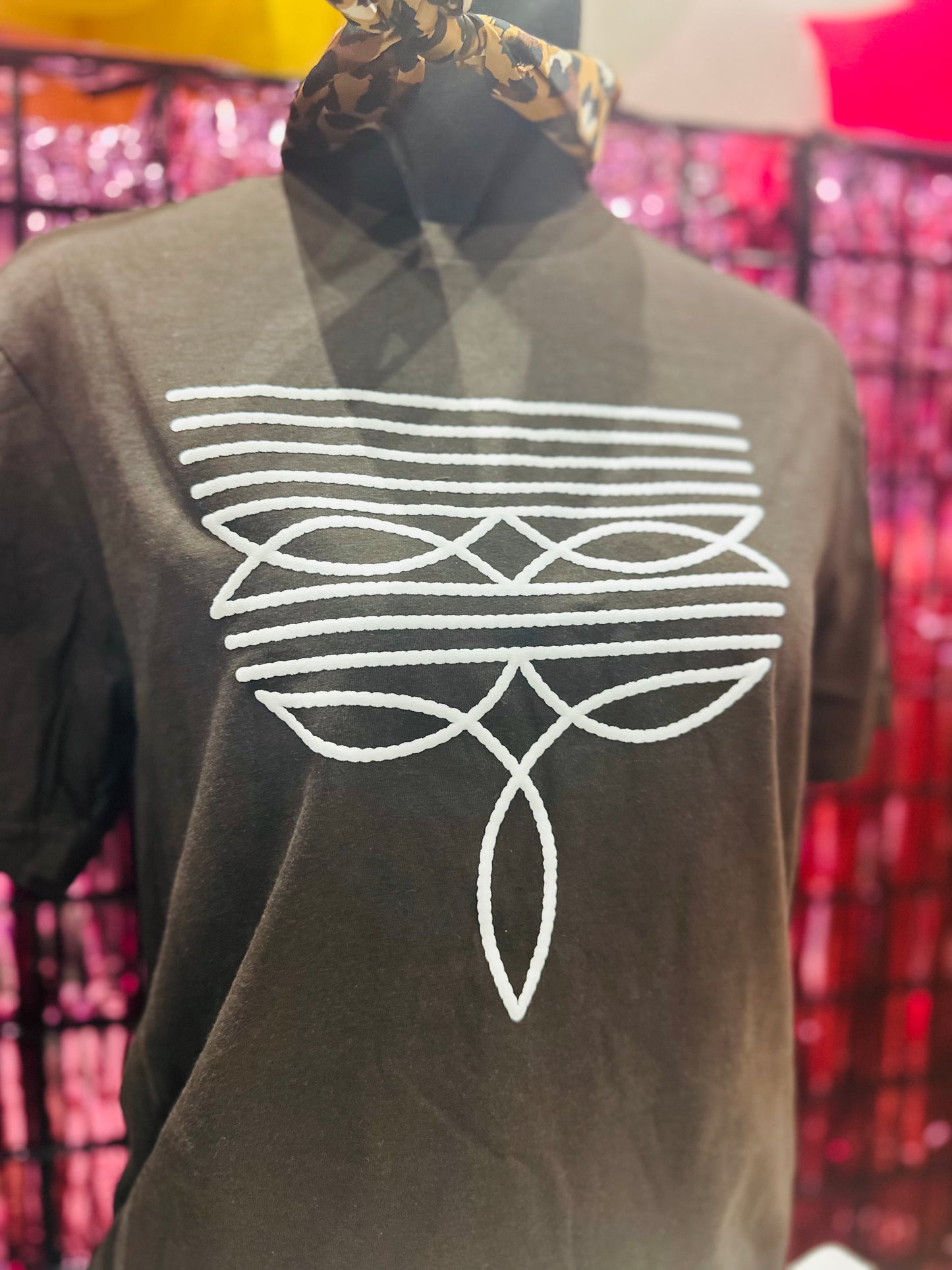 The Puff Boot Stitch Tee