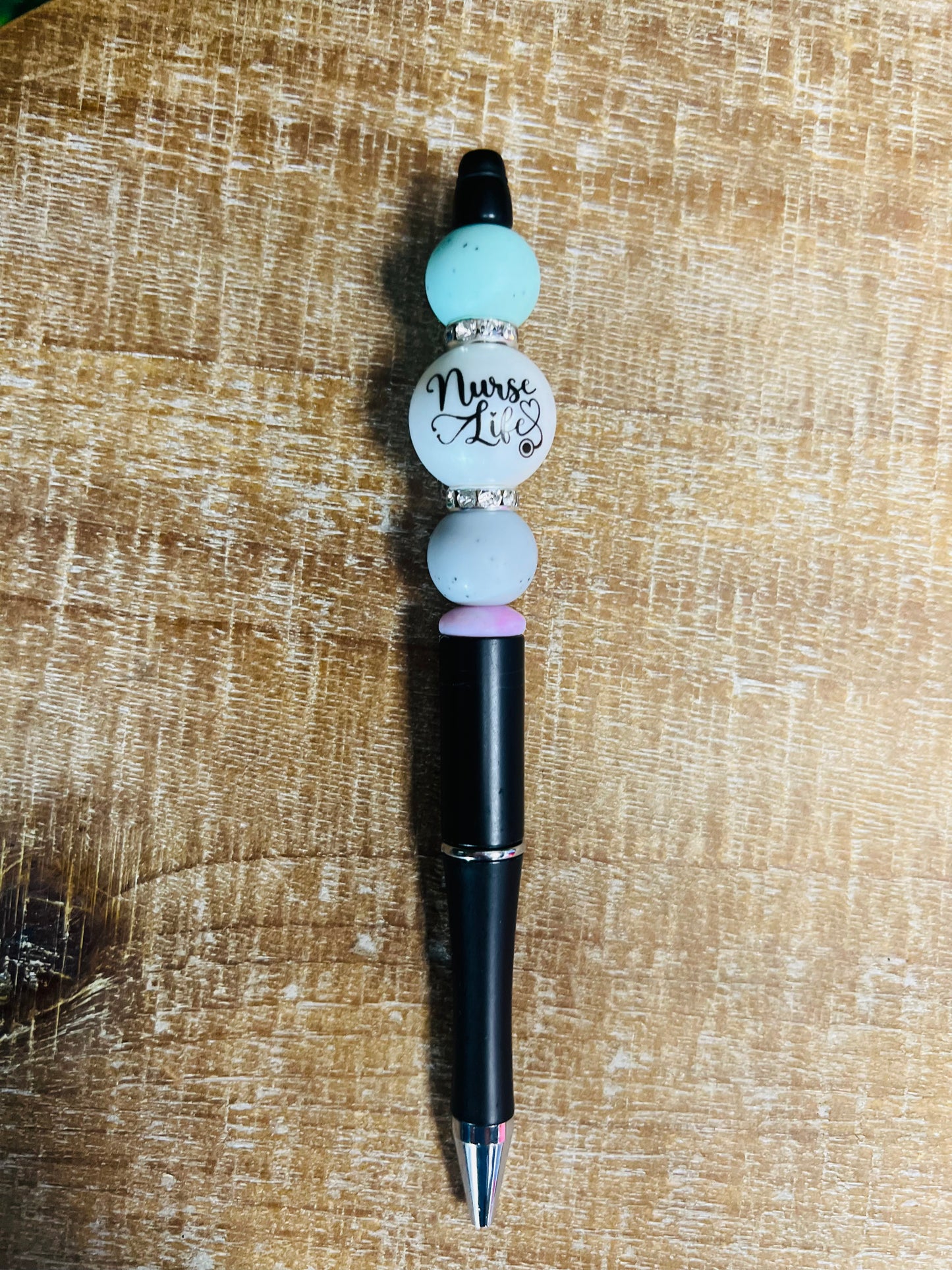 Nurse Life Beaded Pen