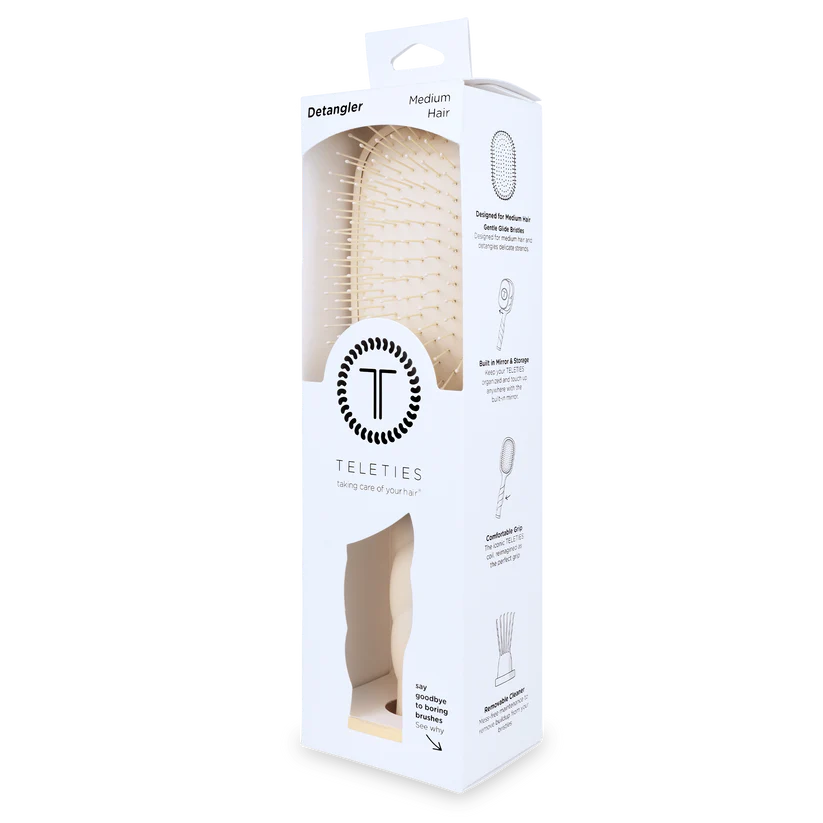 Detangler Hair Brush for Medium Hair – Tan