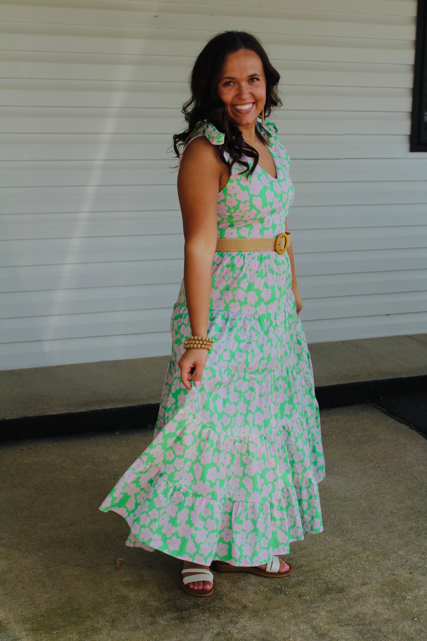 The Ivy Floral Tiered Dress