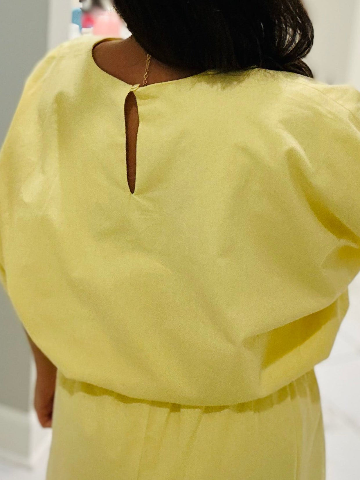 The Daisy Yellow Knit Top + Skirt Set