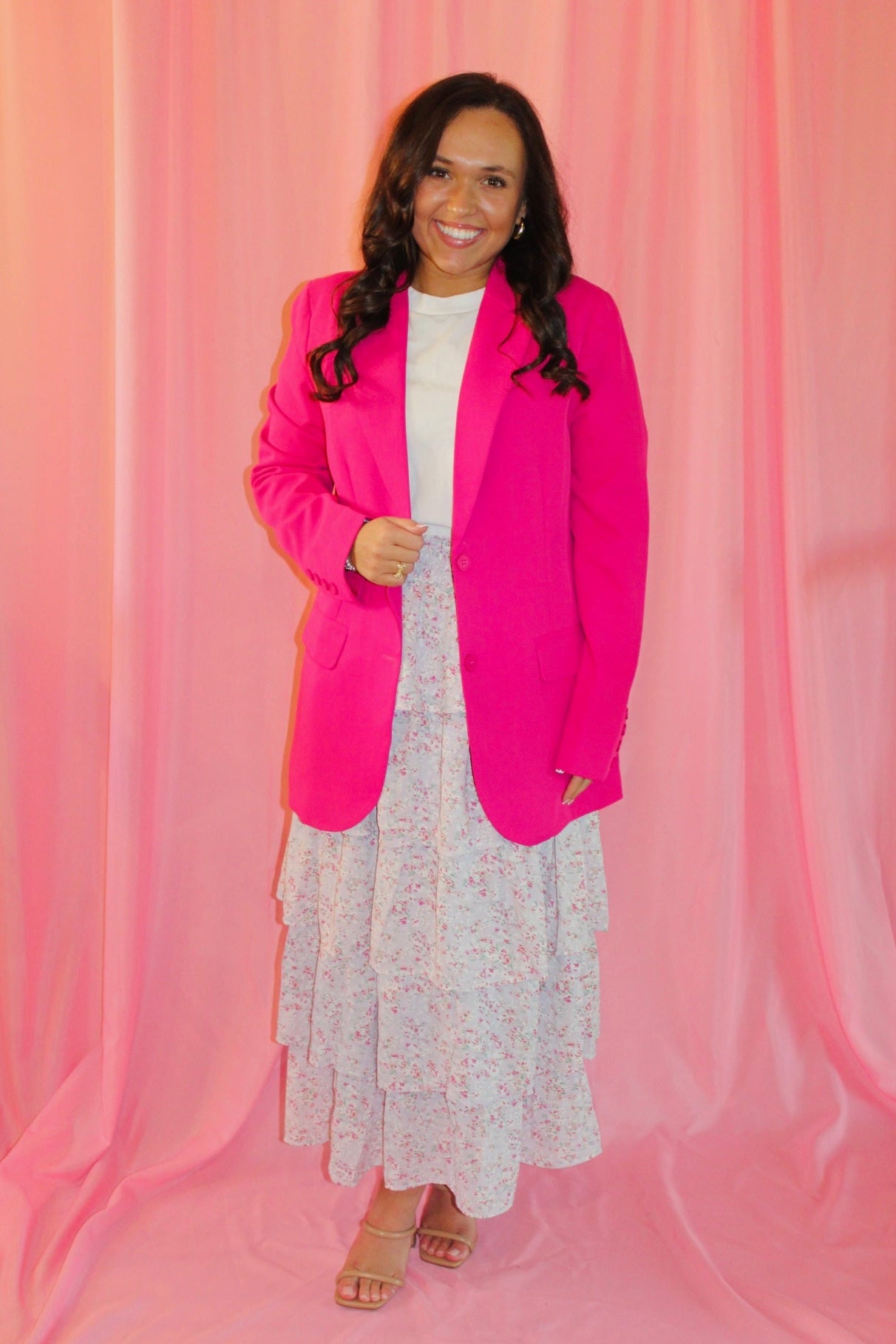 The Fuchsia Pink Blazer