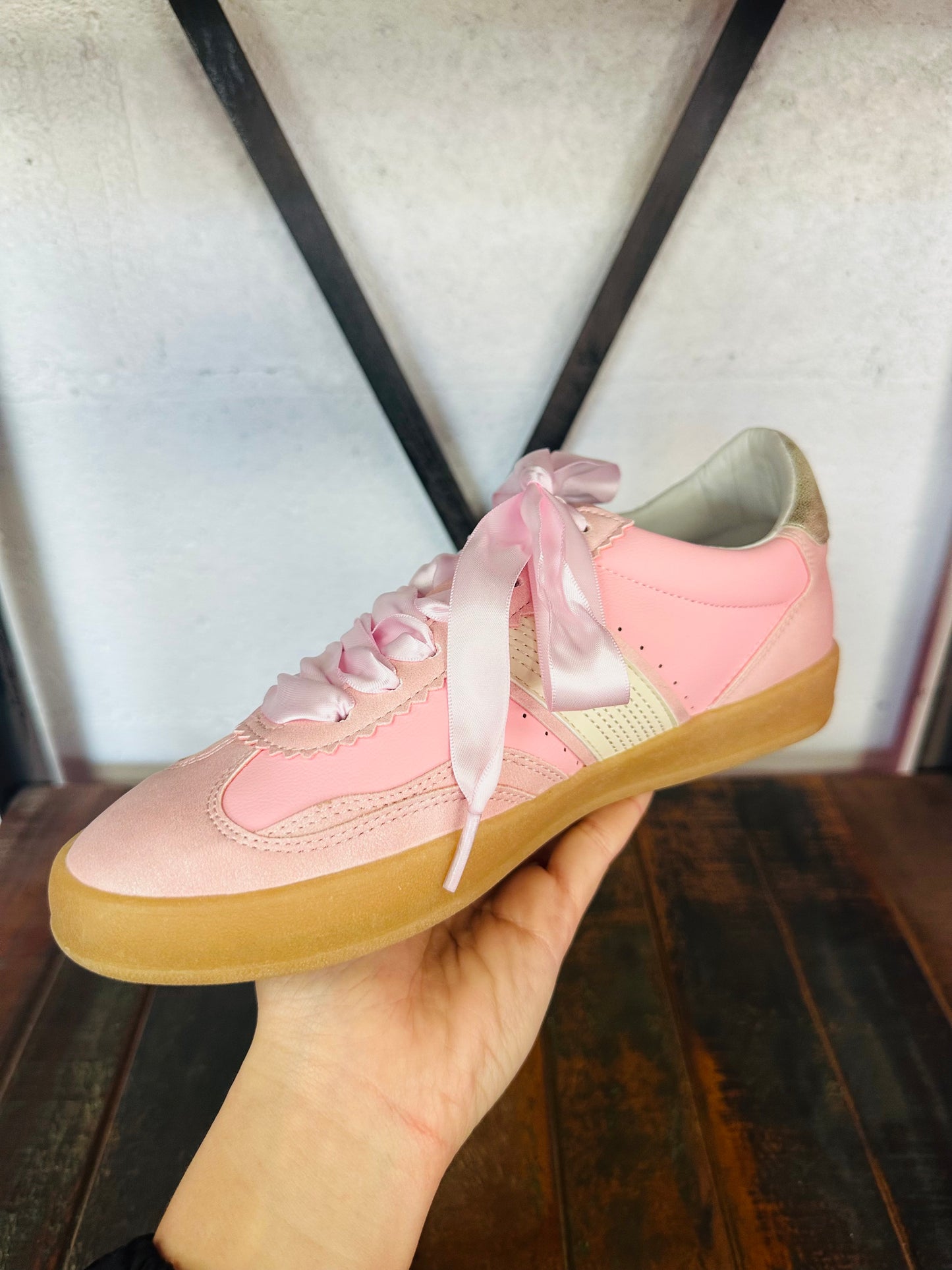 The Dixie Pink Sneaker
