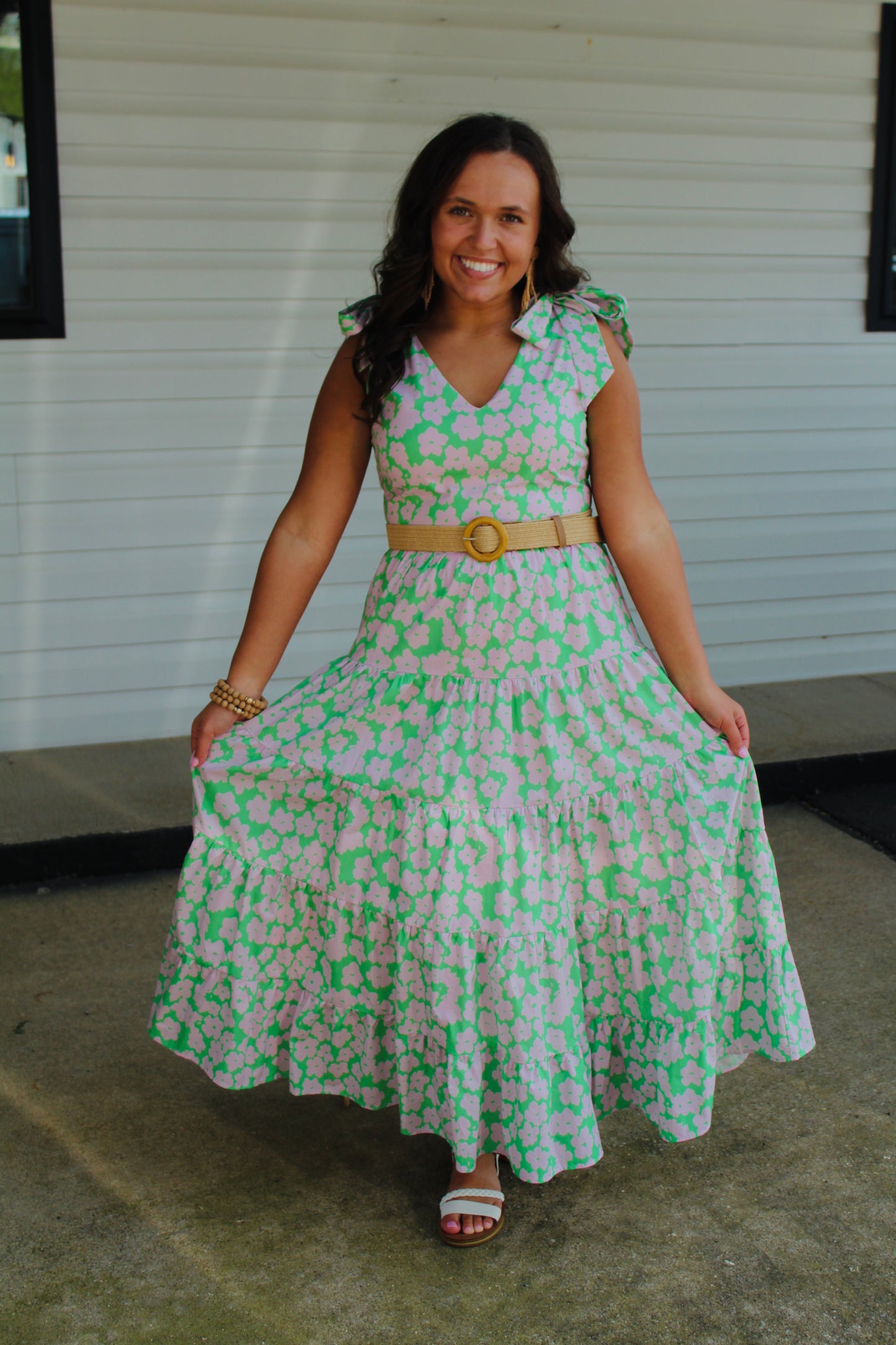 The Ivy Floral Tiered Dress