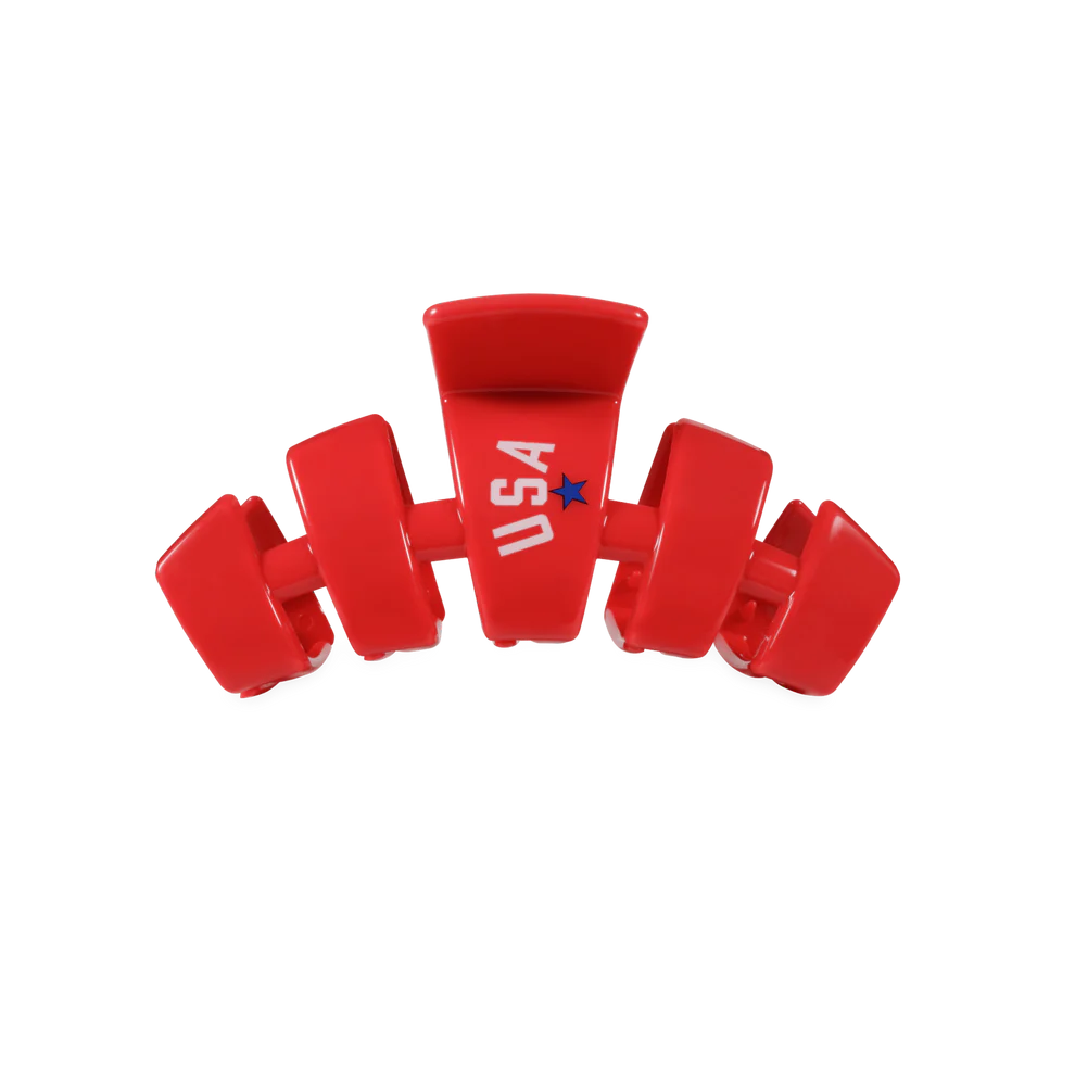 Classic USA Red Hair Clip
