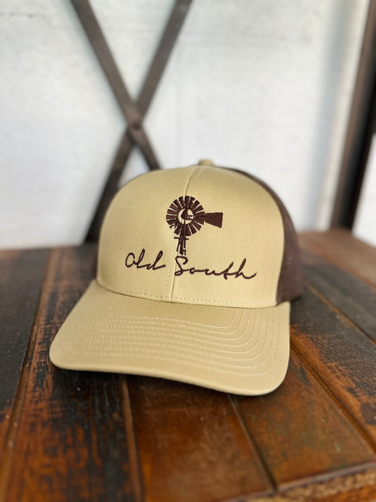 Classic Logo Trucker Hat - Khaki / Brown