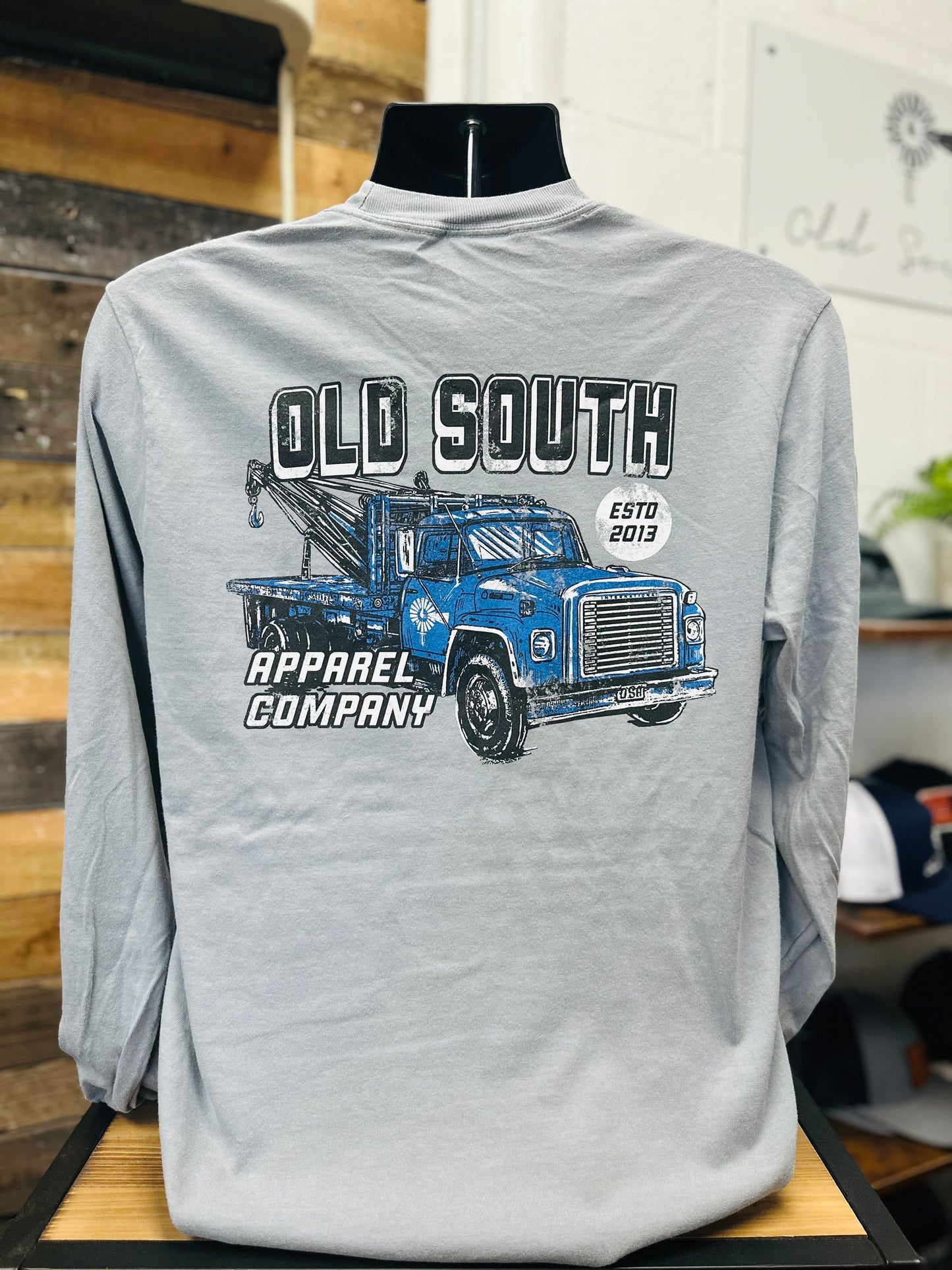 Old School Tow Long Sleeve Tee