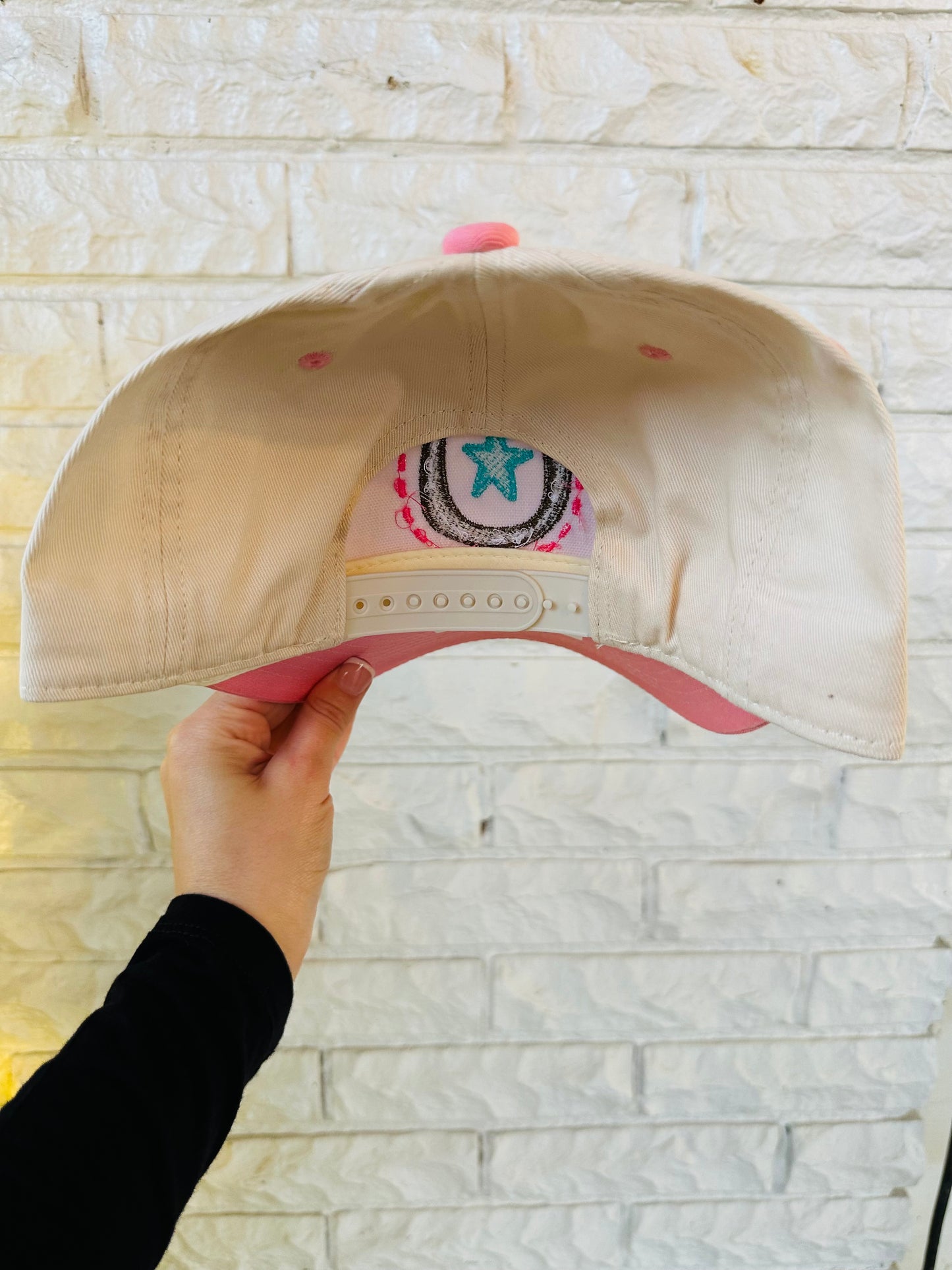 The Pink Lucky Horseshoe Trucker Hat