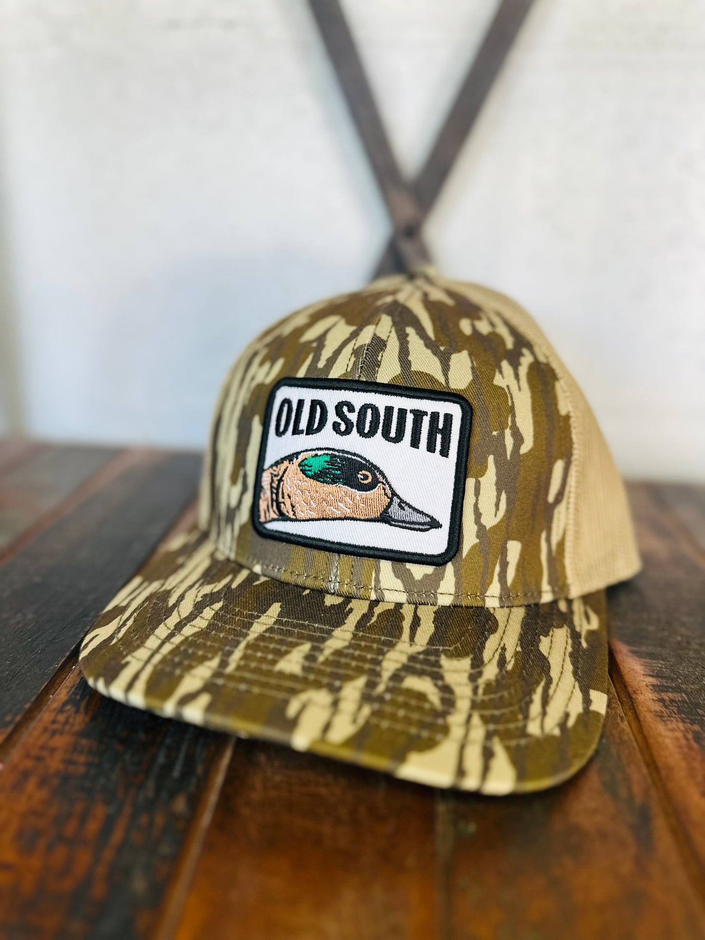 Widgeon Wood Camo Trucker Hat