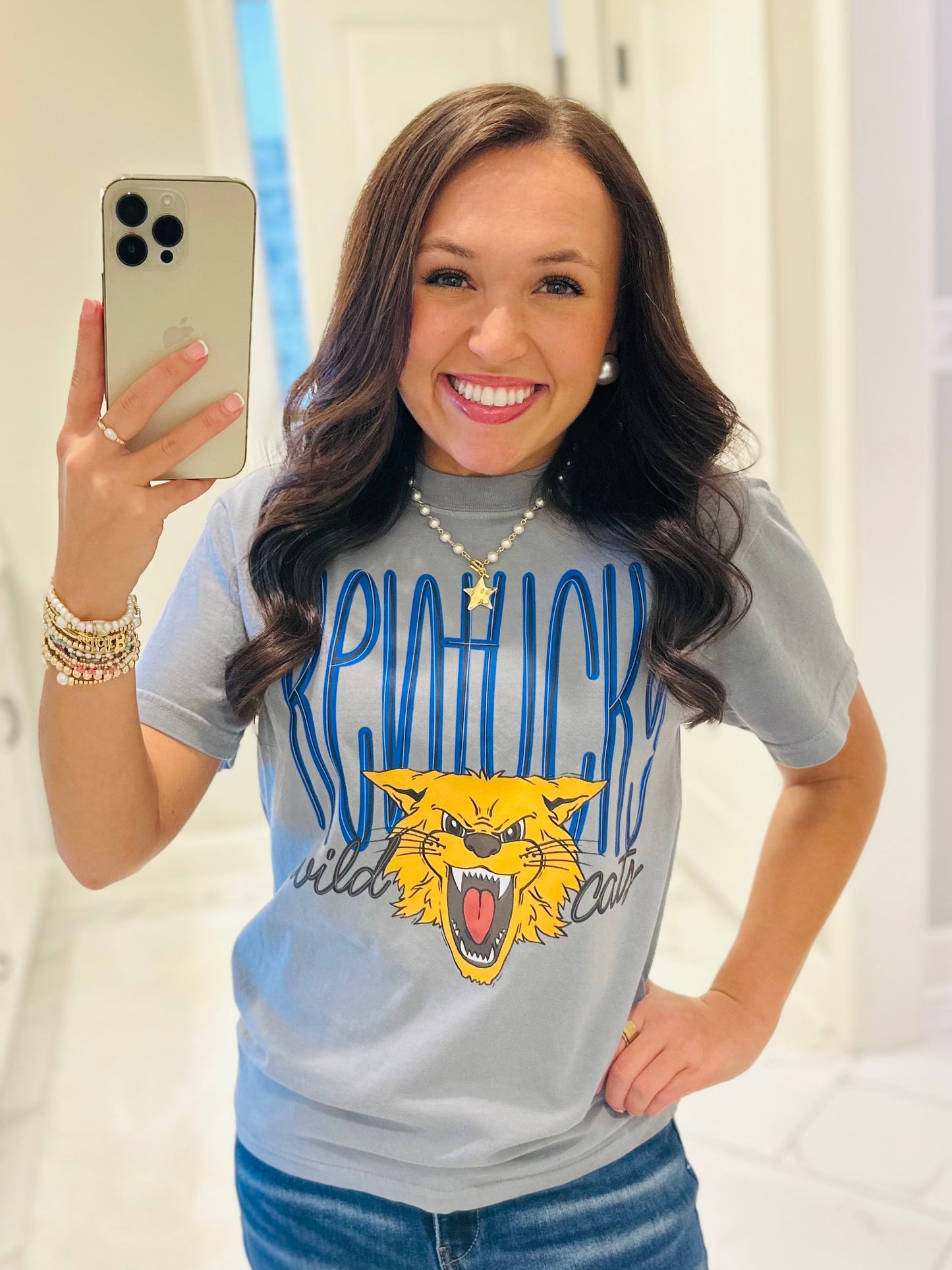 The Kentucky Wildcats Throwback Logo Tee