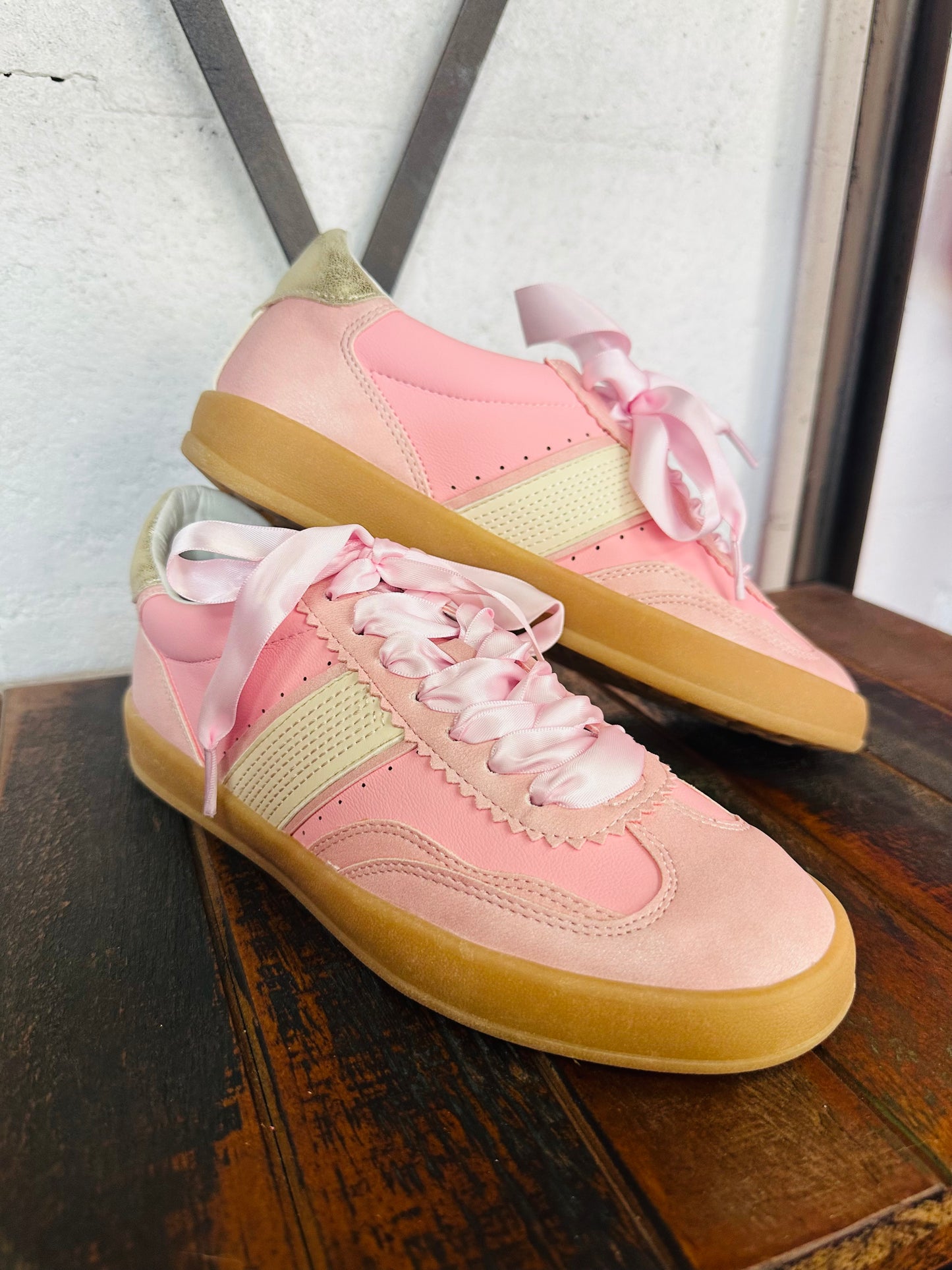 The Dixie Pink Sneaker