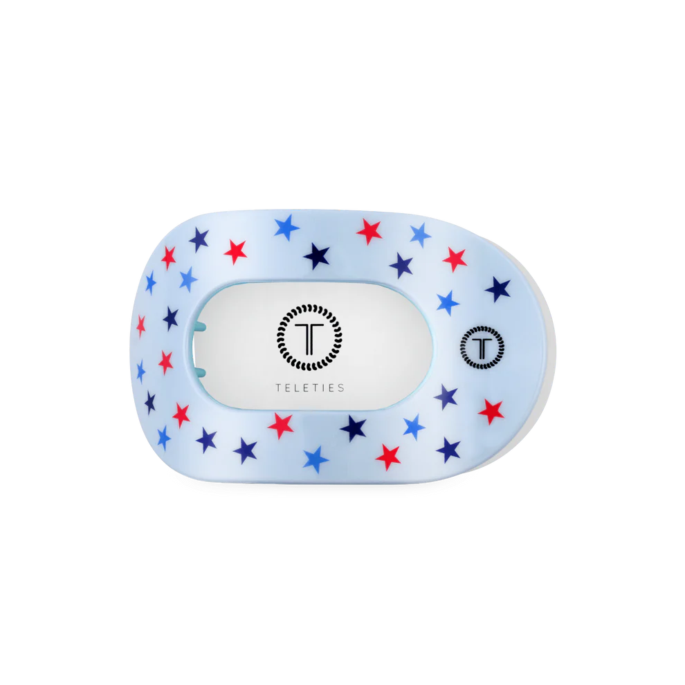 United We Sparkle Flat Round Hair Clip