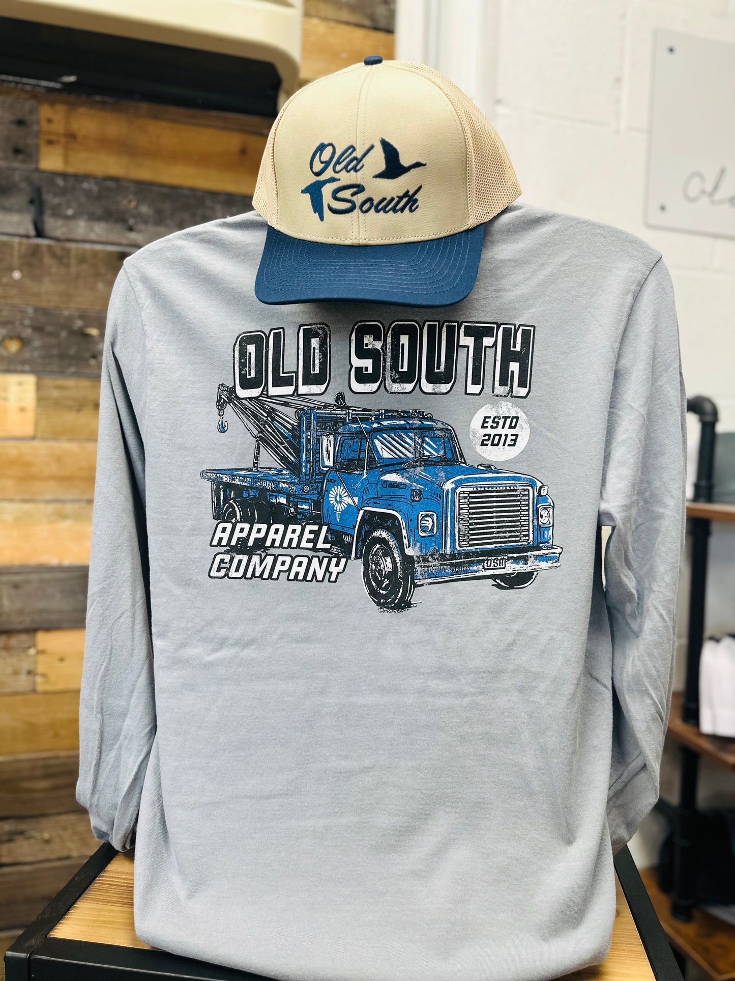 Old School Tow Long Sleeve Tee