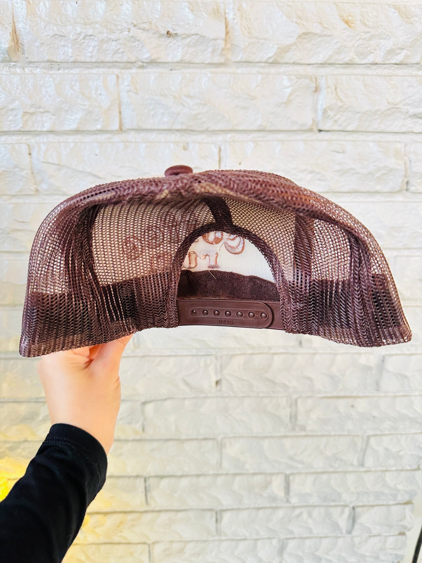 The Coffee Run Embroidered Trucker Hat