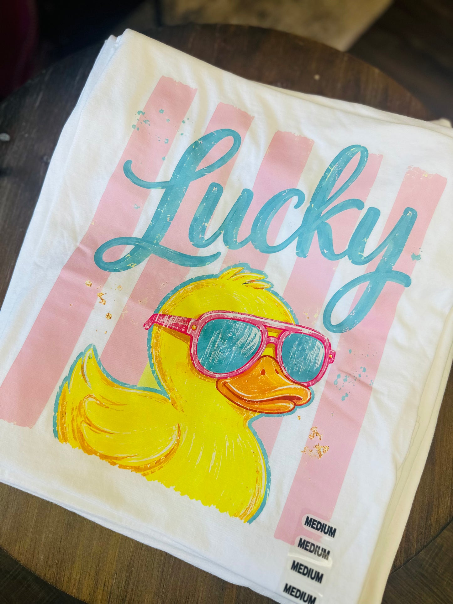 The Lucky Duck Striped Tee
