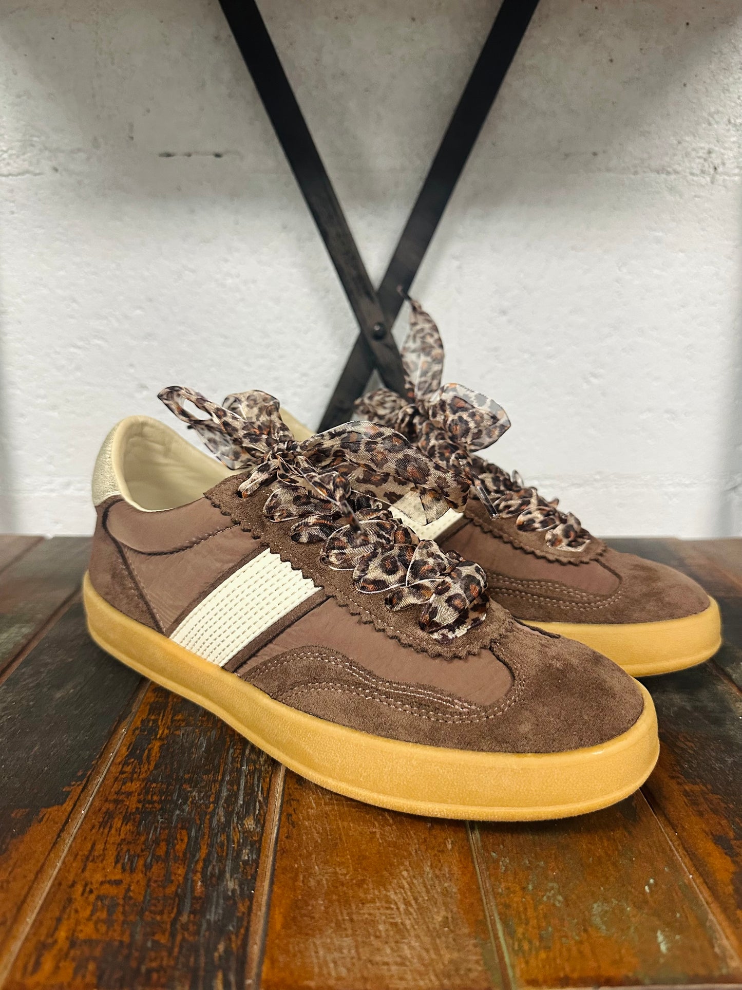 The Dixie Coffee Suede Sneaker