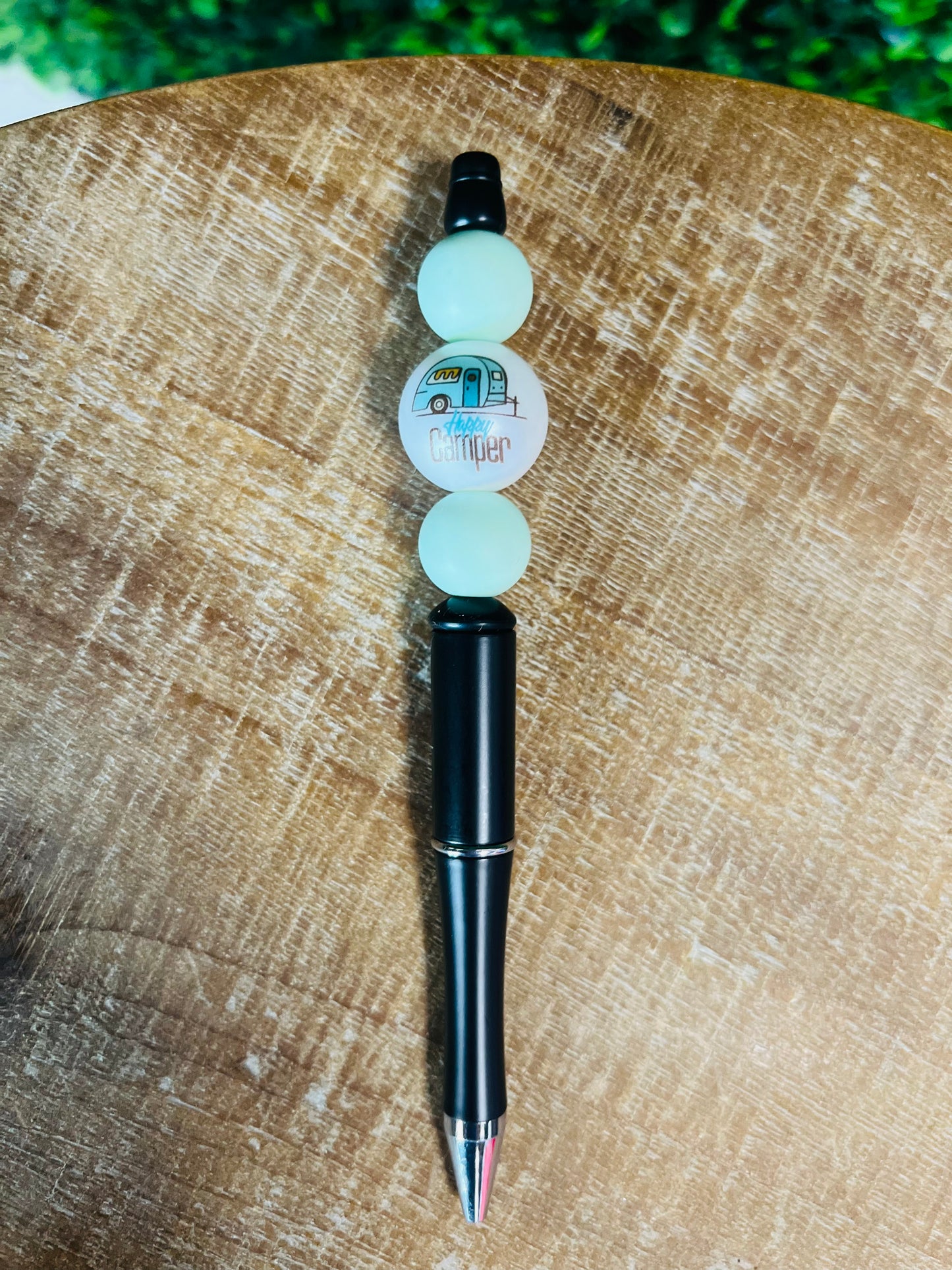 Happy Camper Beaded Pen